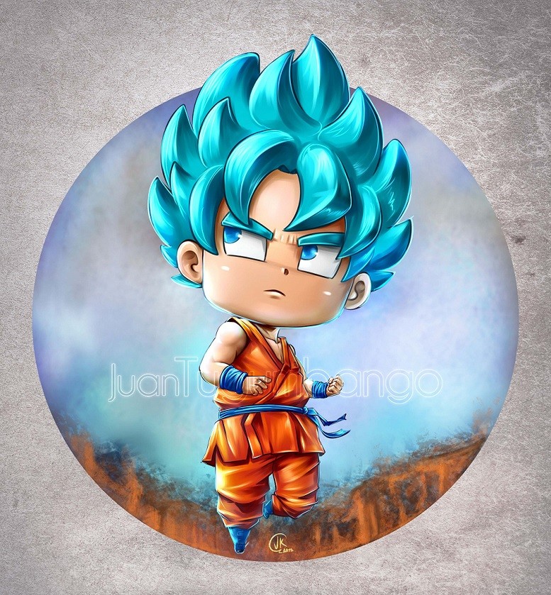 Artstation Goku Ssj Blue Juank Tugumbango