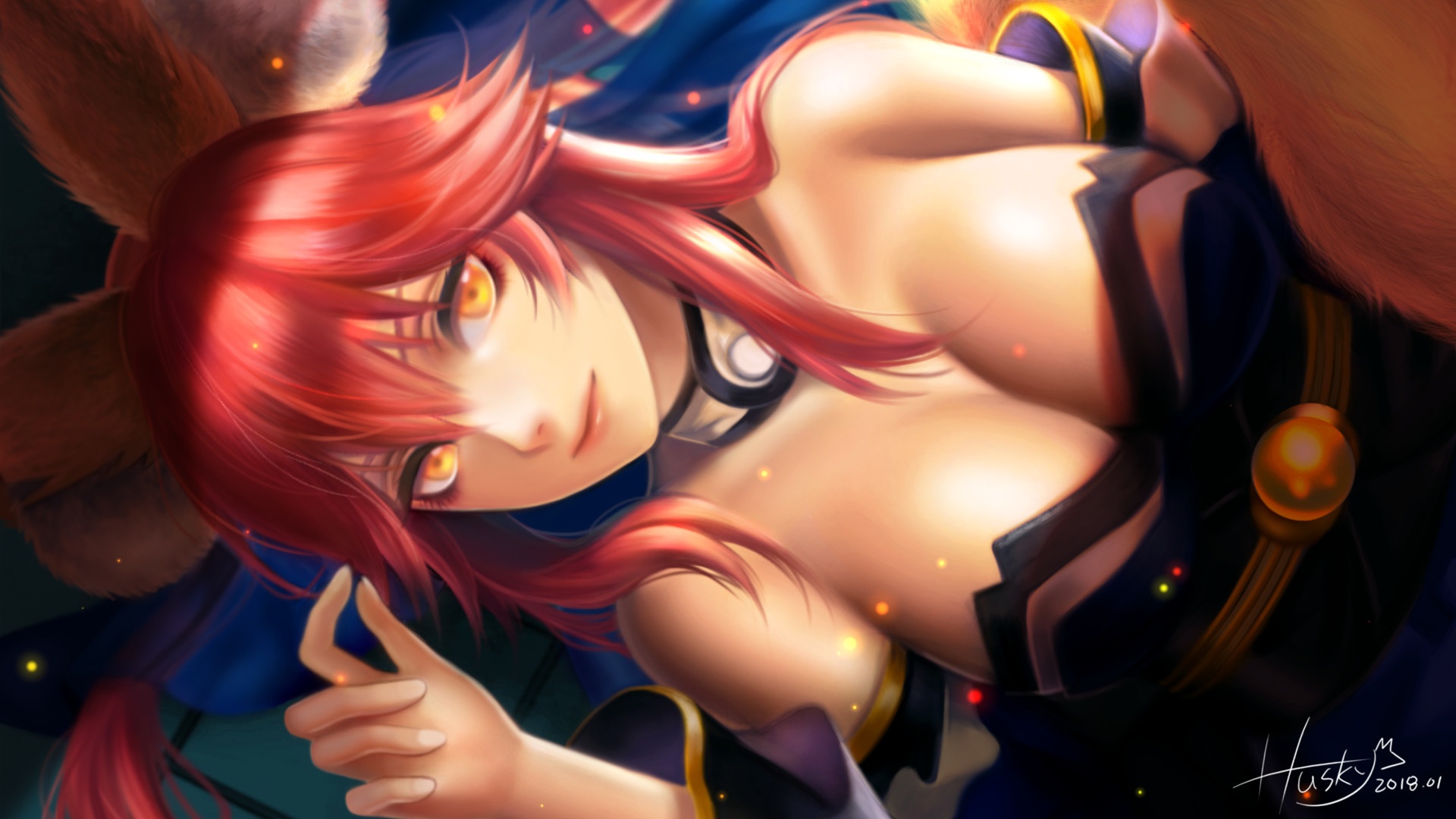 Artstation Fate Tamamo No Mae Hu Sky