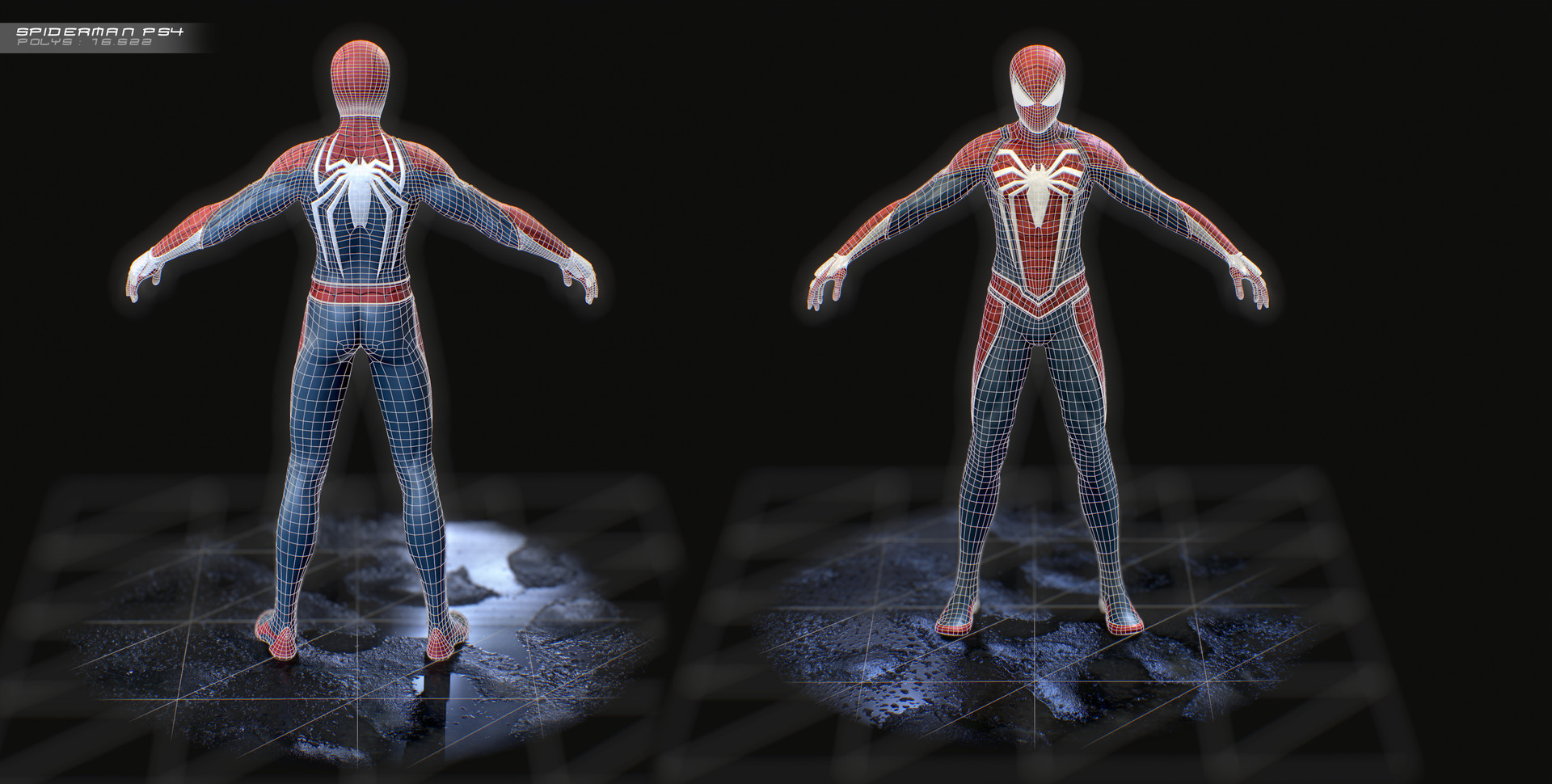 Artstation Spiderman Ps4 Fan Art Sandro Silva