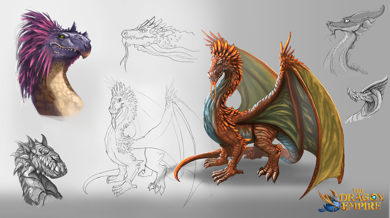 Dragon concept art