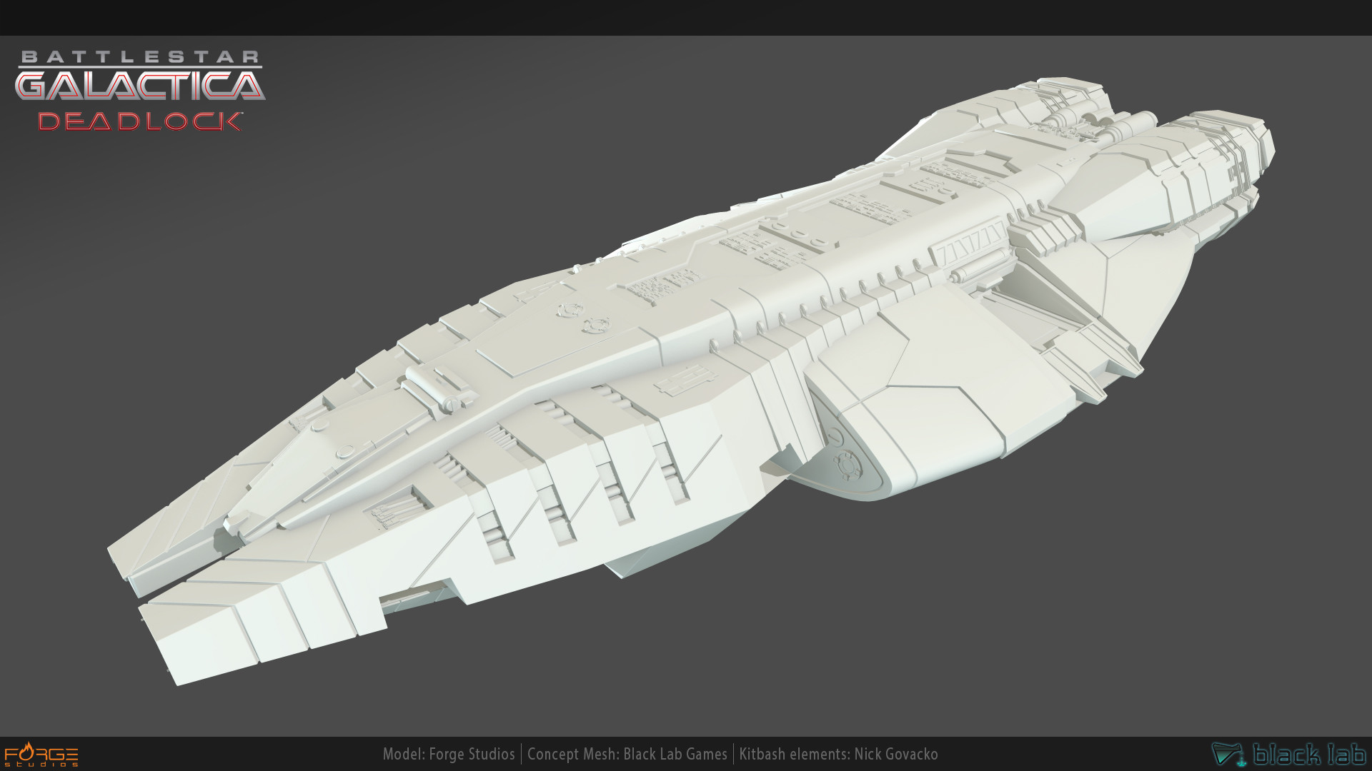 Artstation Battlestar Galactica Deadlock Forge Studios