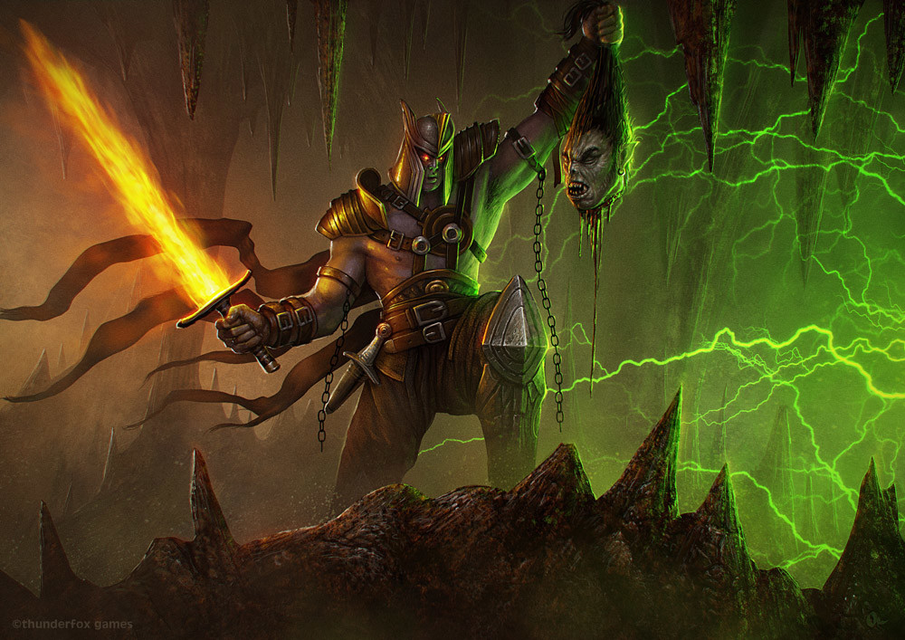 Main menu background illustration