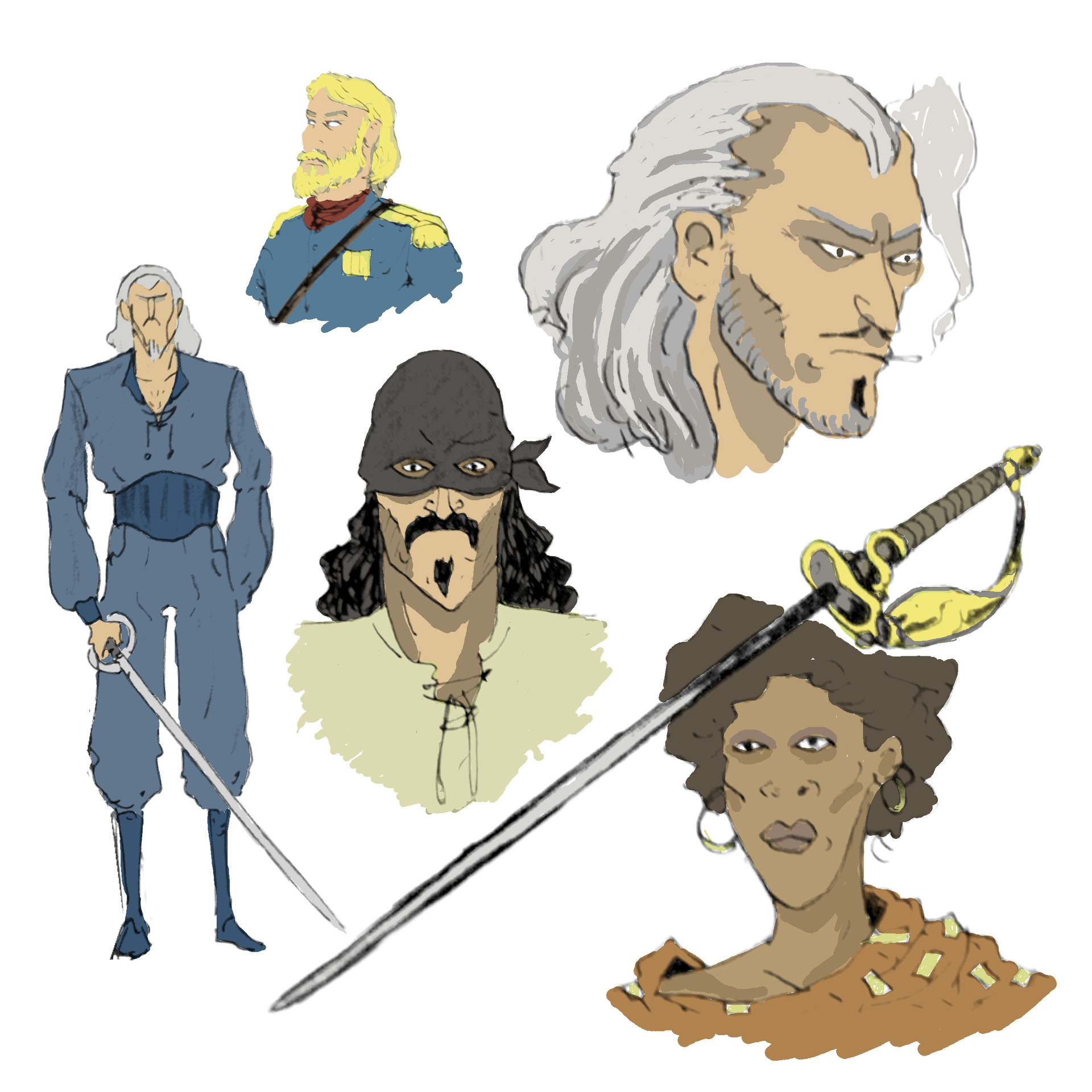 Artstation El Zorro Syr Khan