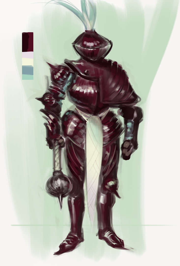 Red Onion Knight