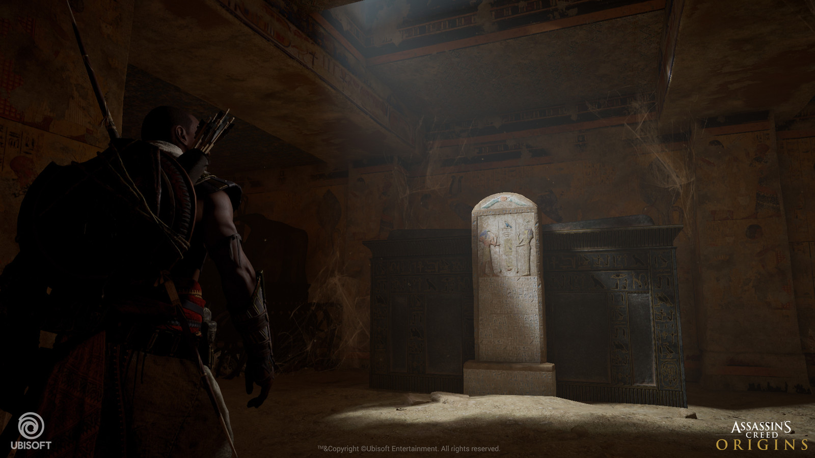 The art of Ognyan Zahariev - Assassin's Creed Origins - Tombs lighting