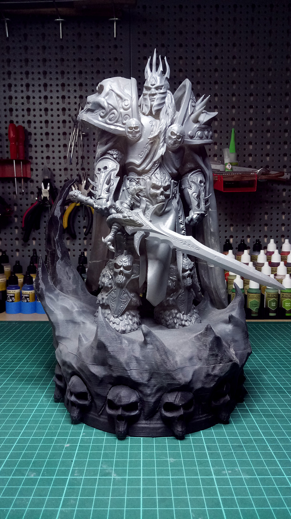 Artstation Lich King 3d Print Tomas Dotzauer