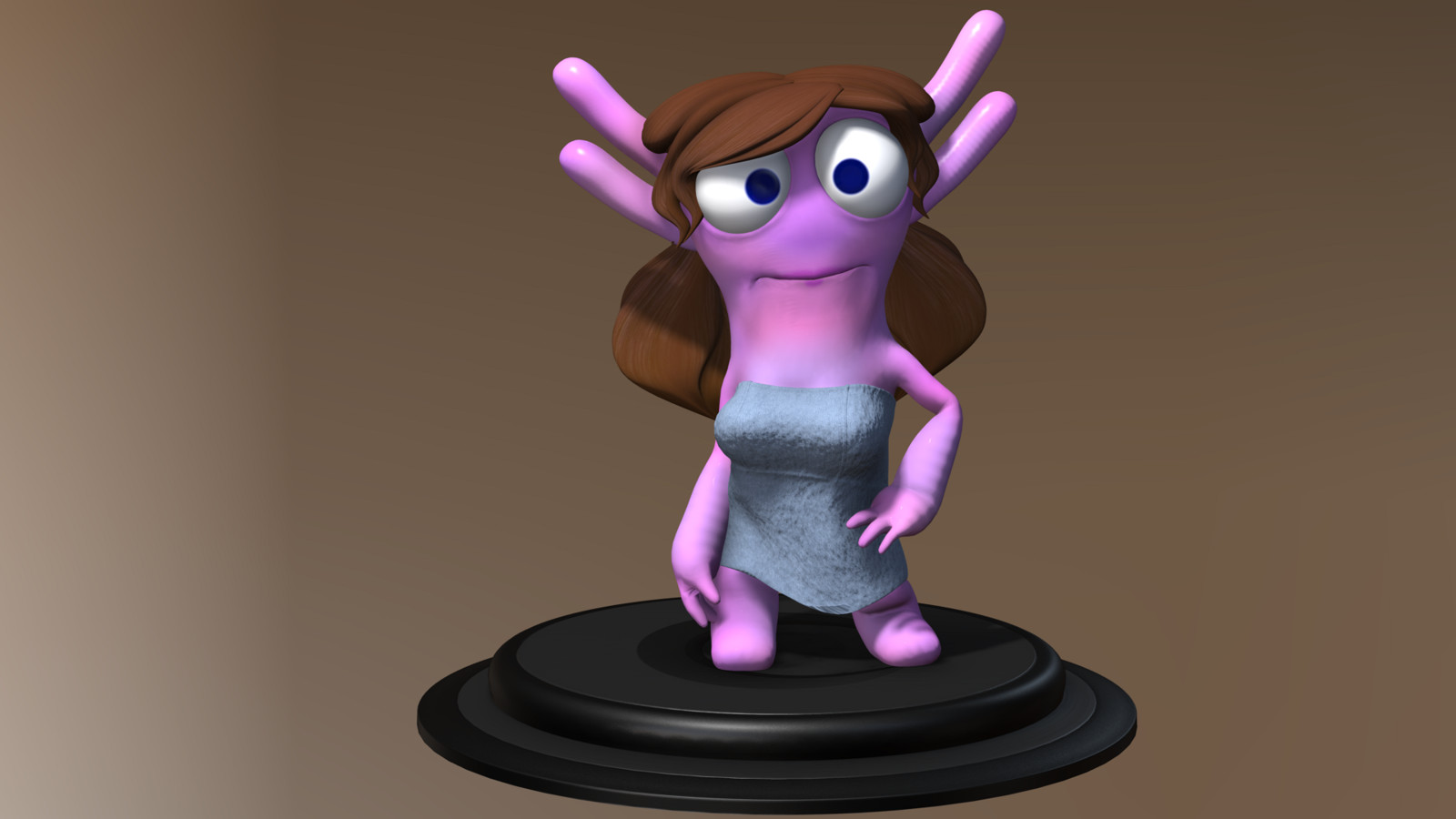 character,3d,go2bo,creatures,zbrush,iclone7,