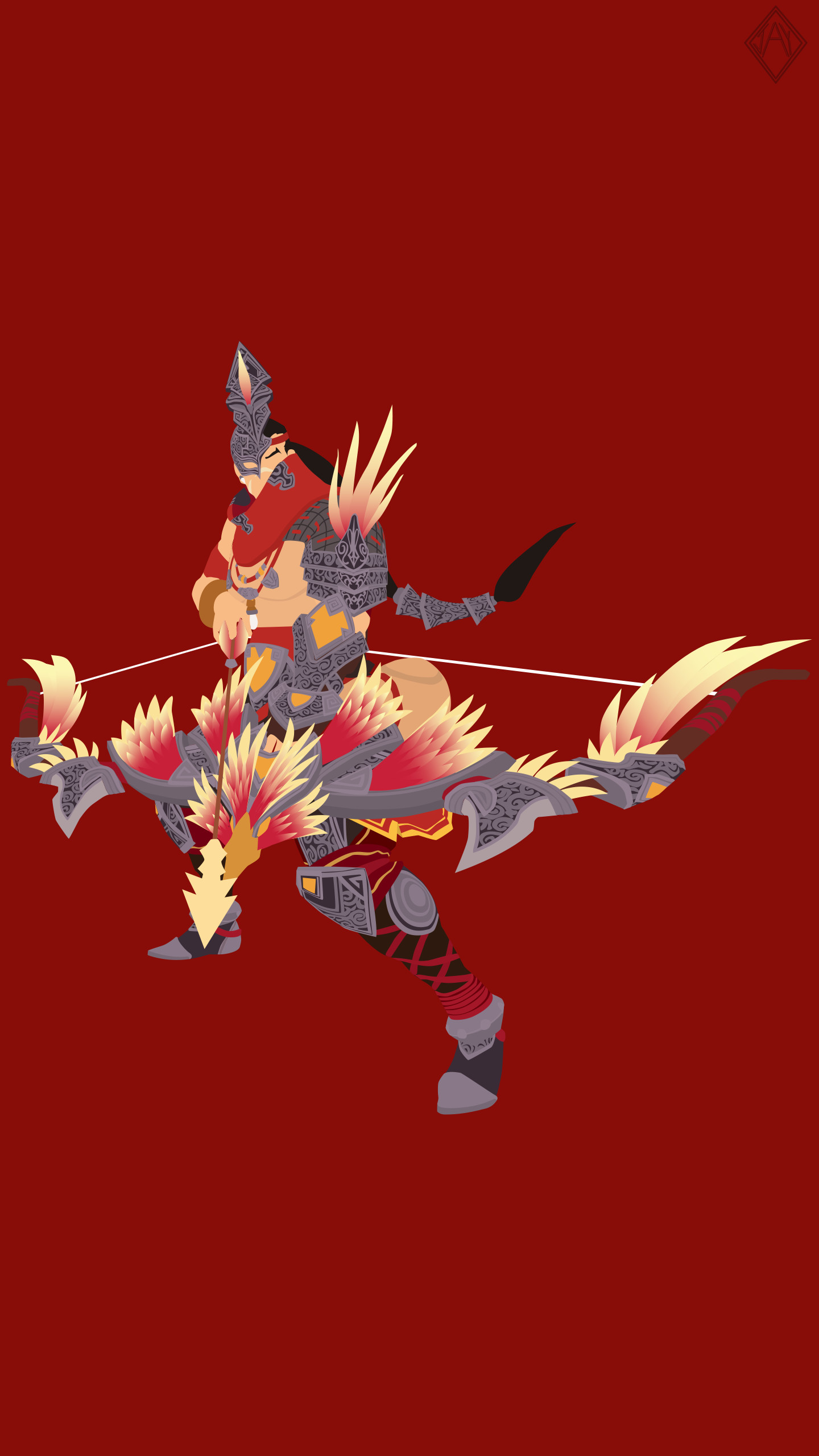 hou yi minimalist wallpaper jay r