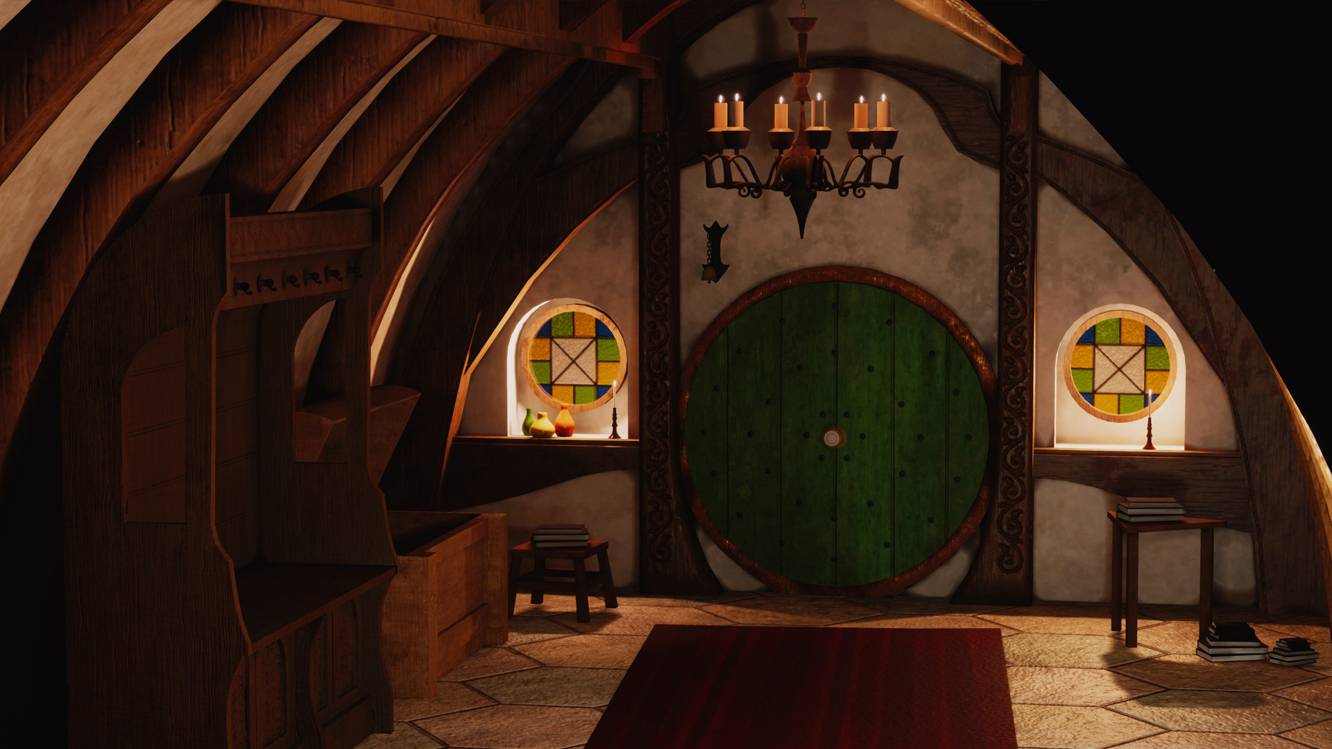 Artstation The Hobbit Bag End Emily Stewart