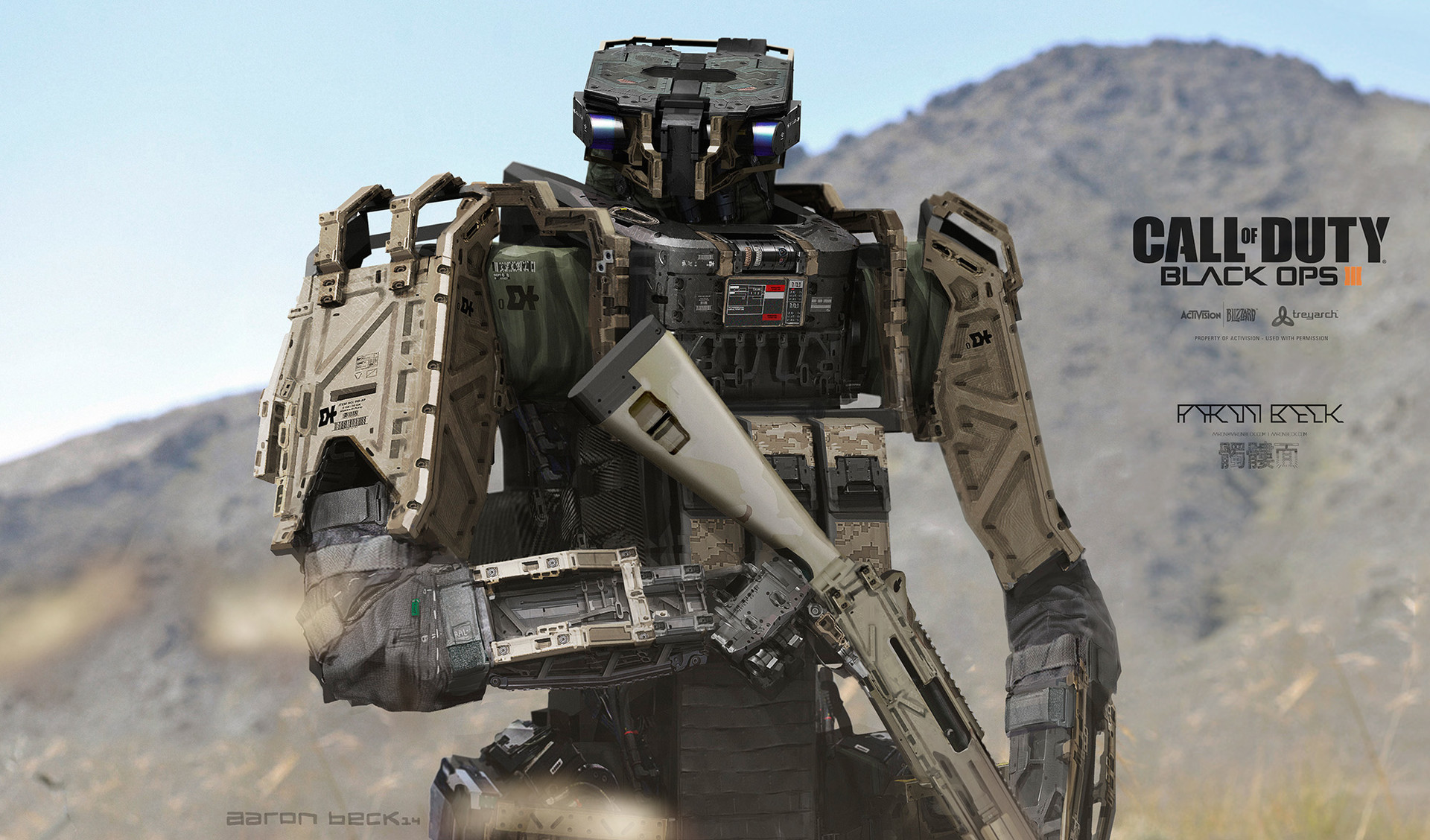 Artstation Call Of Duty Black Ops Iii Aaron Beck