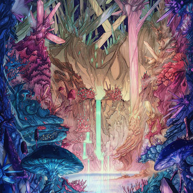 The Cavern (Cover Book Illustration)