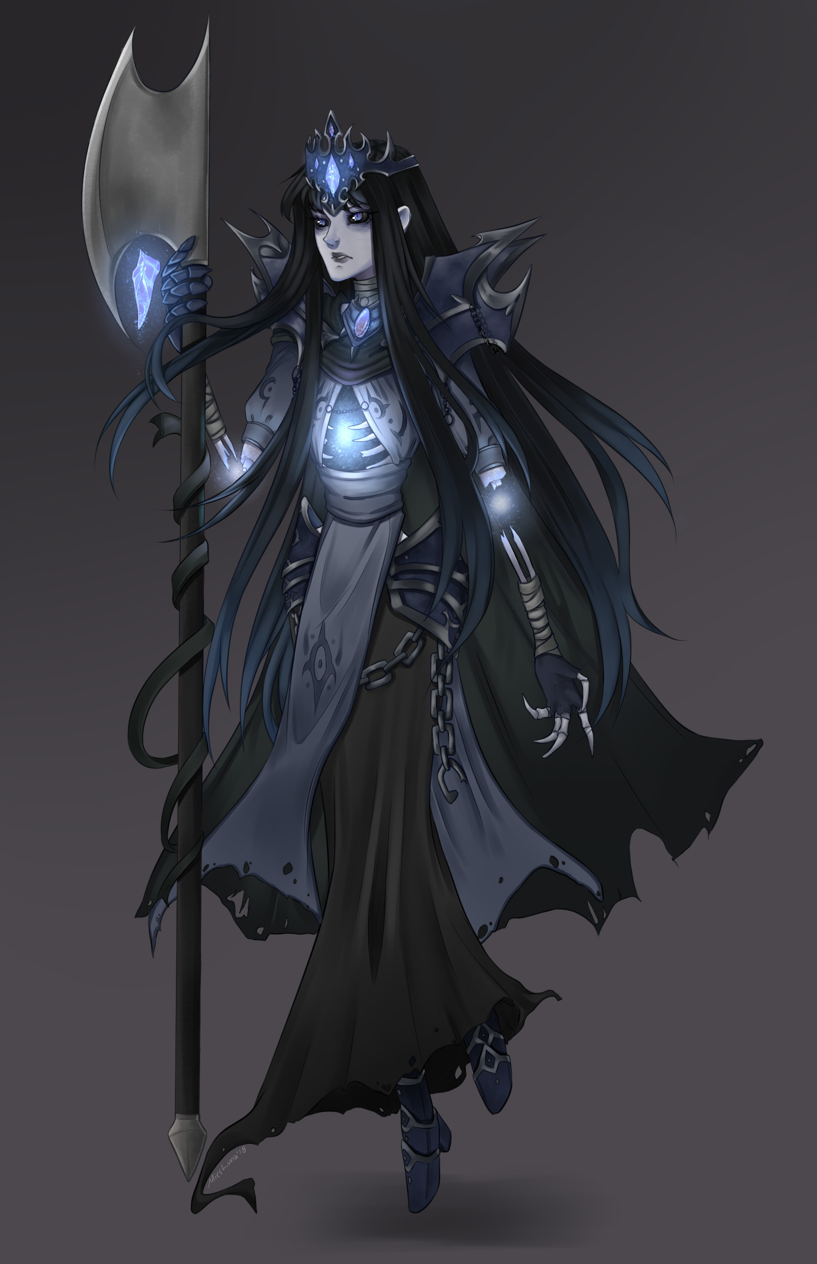 Female Lich Art