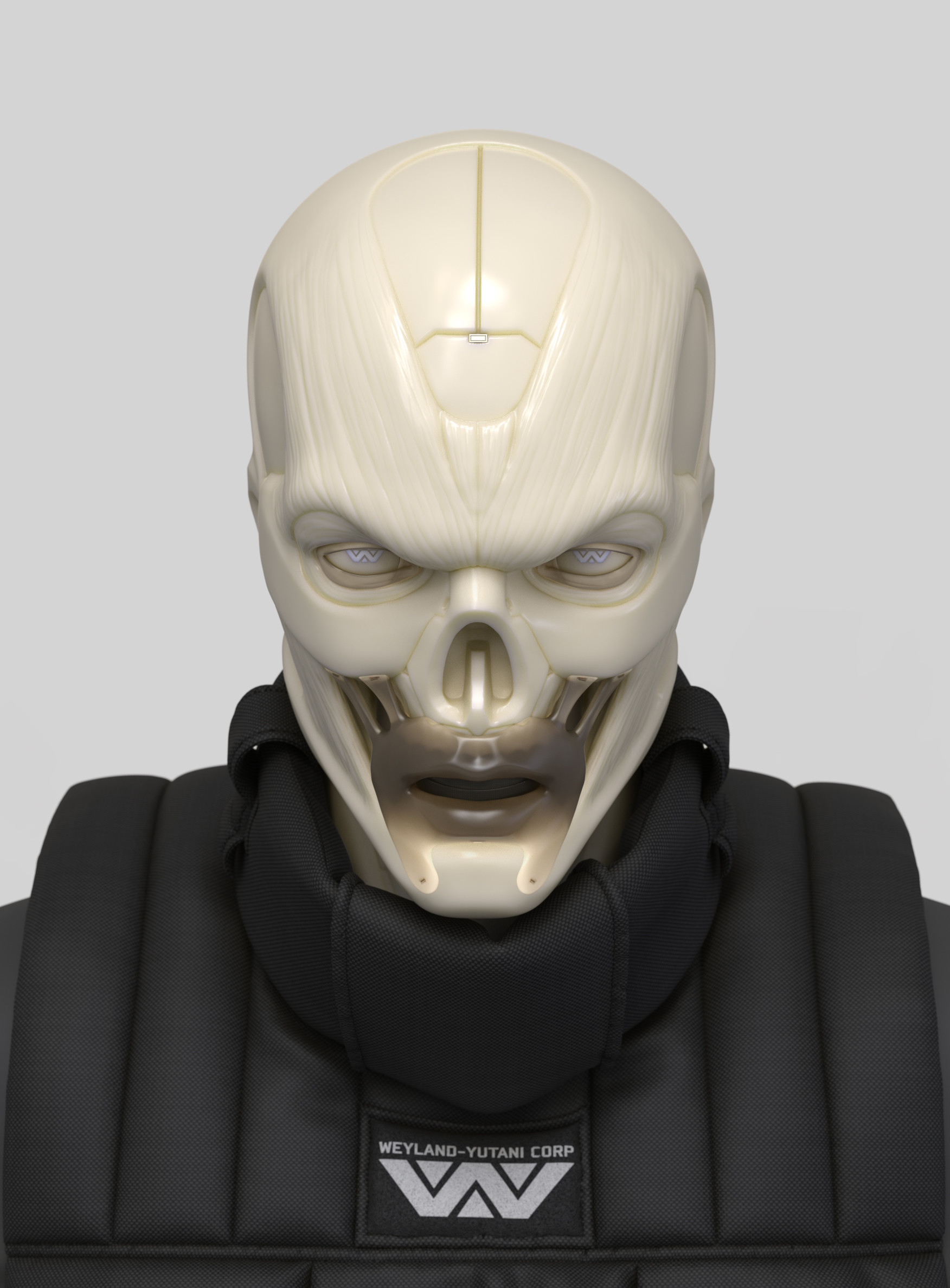 Artstation Weyland Yutani Combat Android Wip Leo Haslam