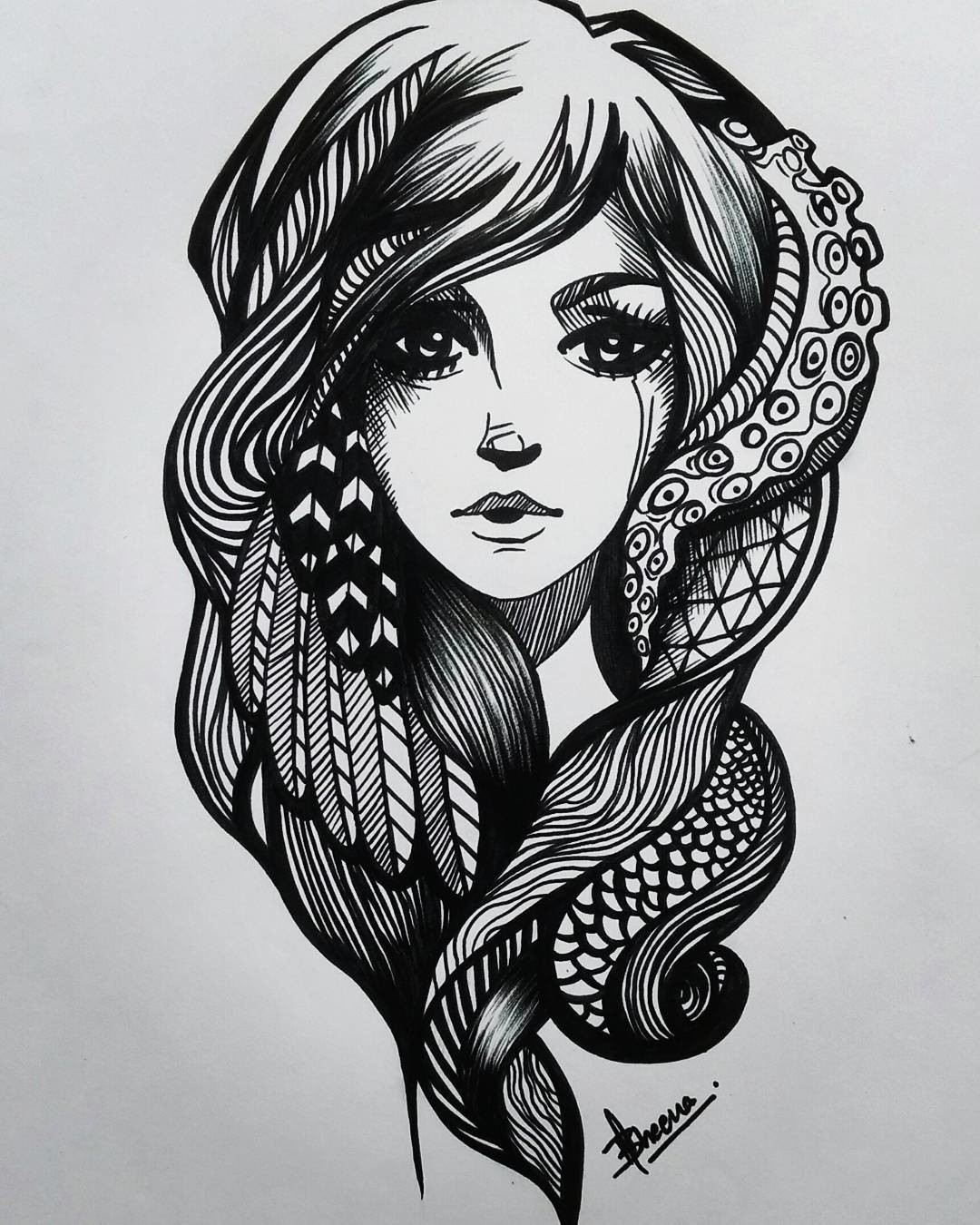 Sheena Bhardwaj Pen work