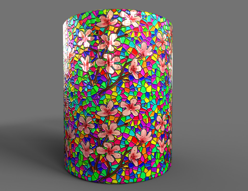 Substance Share Material - Stained Glass from Image