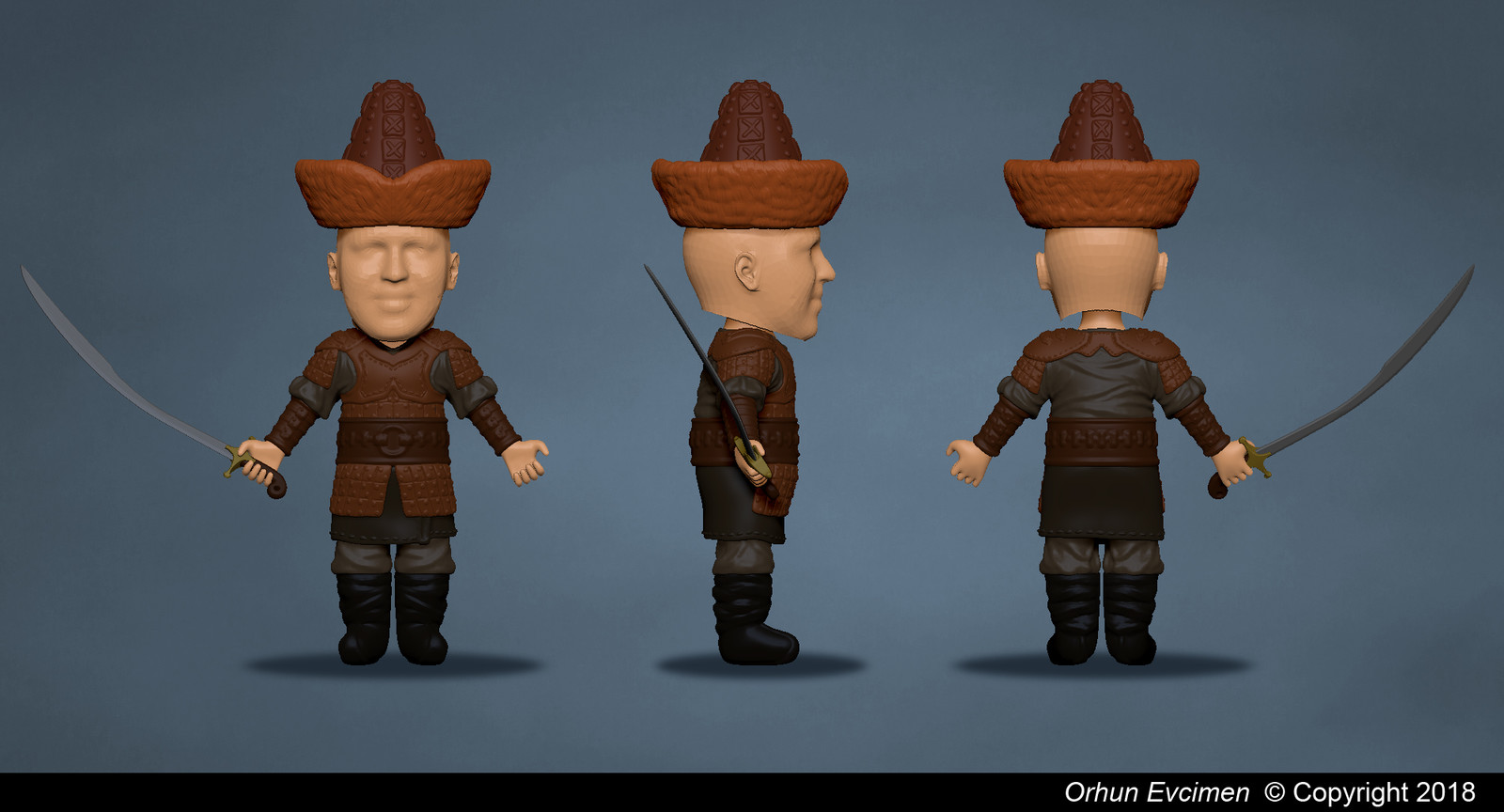 Zbrush Caharacter Design for a freelance job