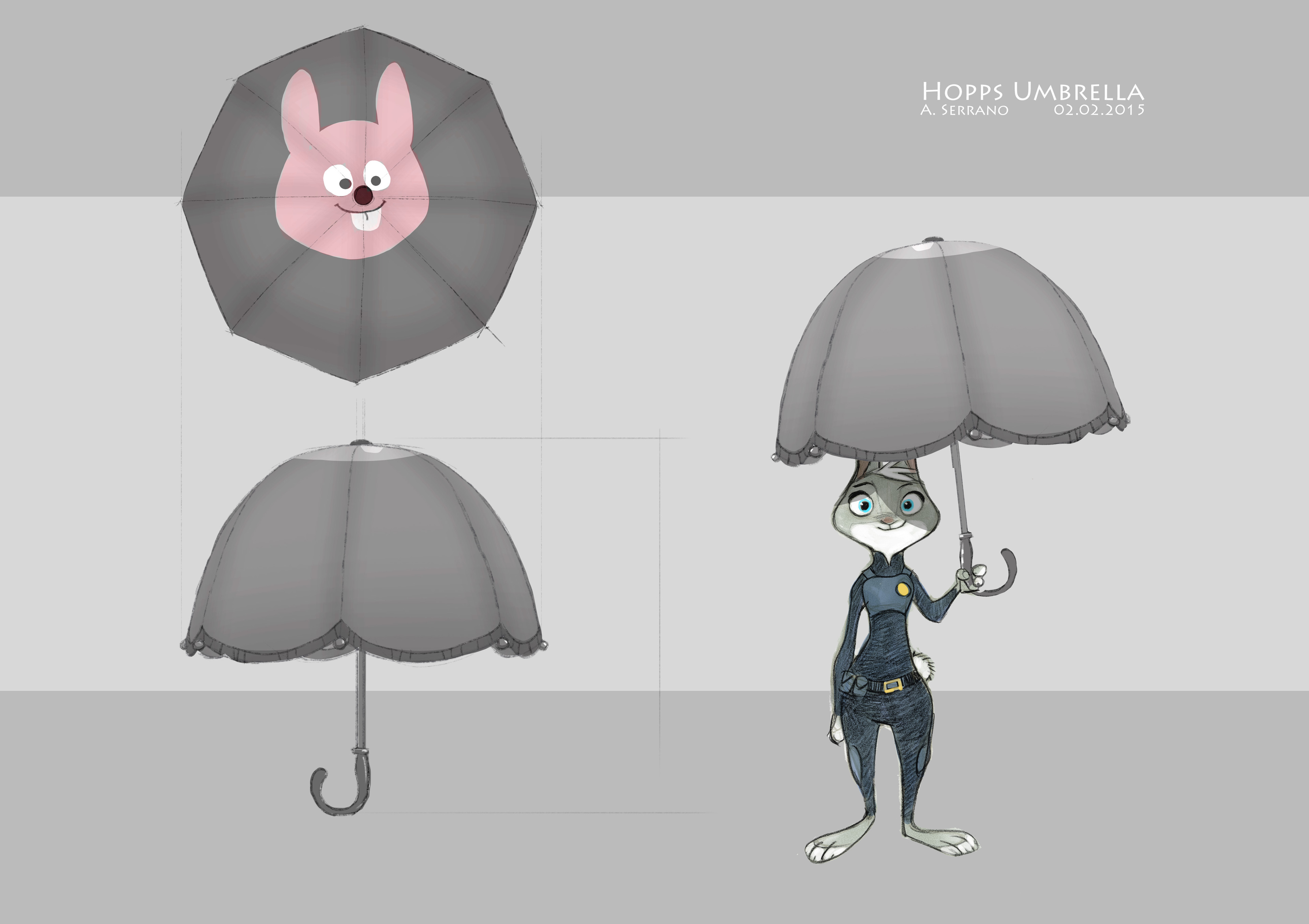 Judy's umbrella