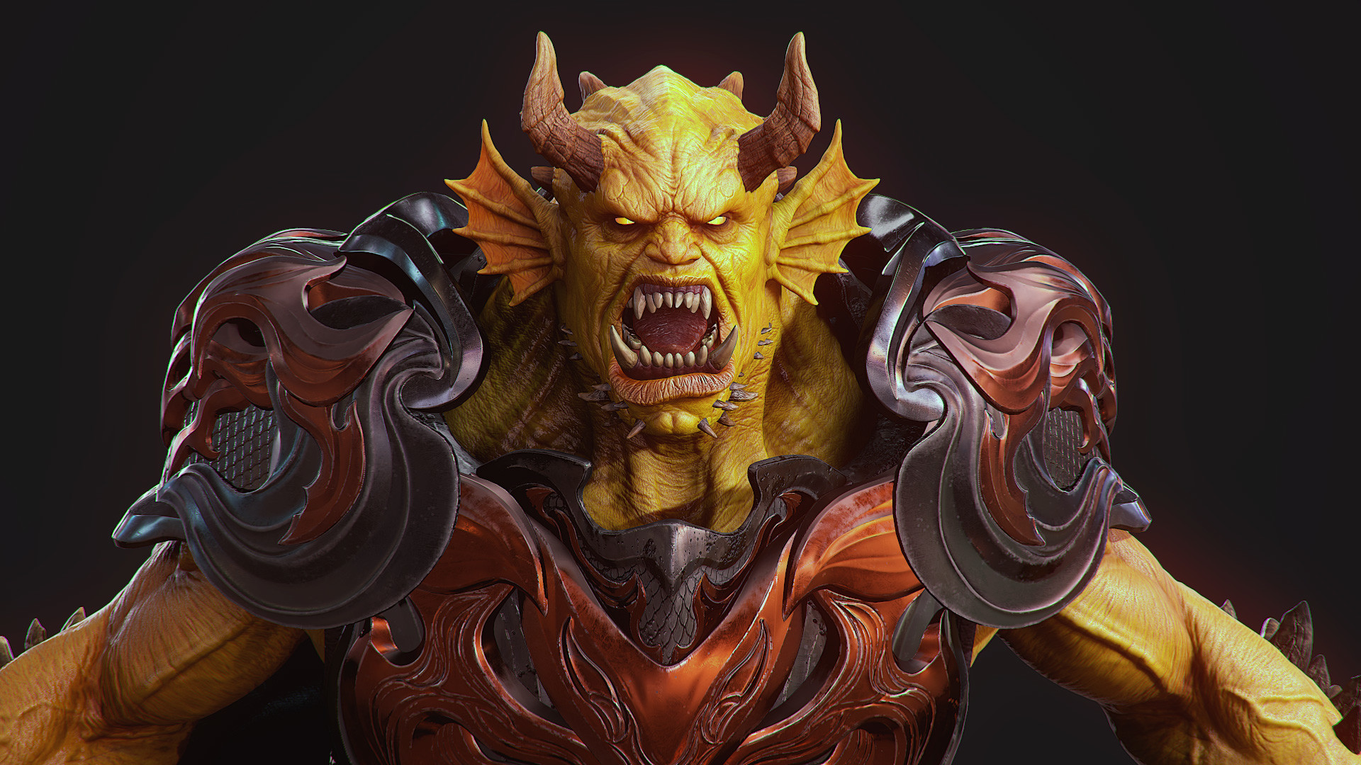 Artstation Etrigan The Demon Carlos Garcia