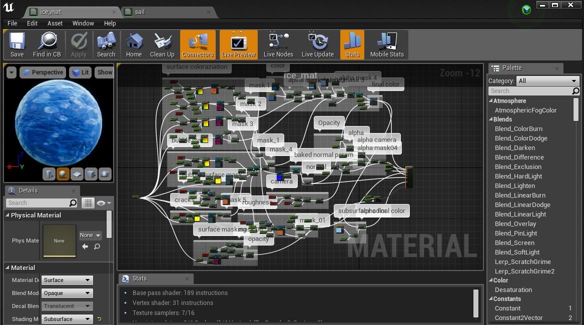 Ice Material 