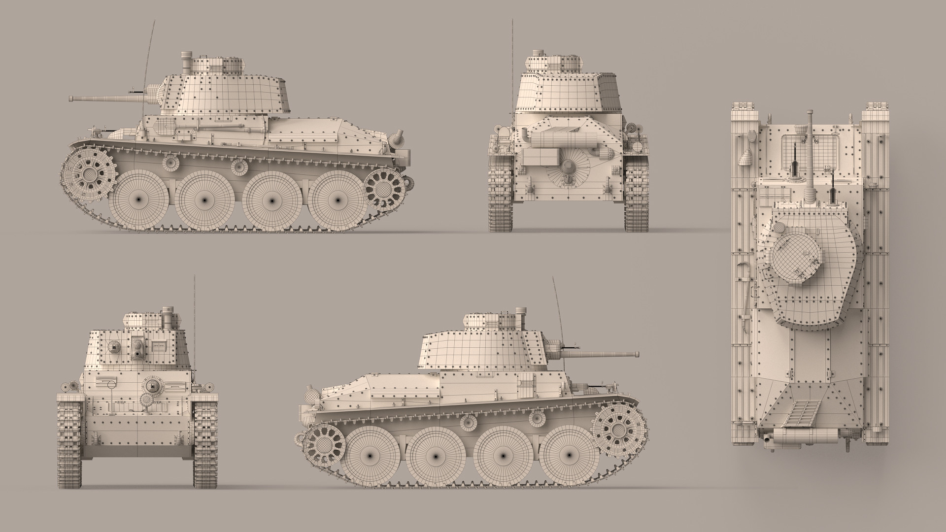 Iranian Panzer 38(t) TNHP Light Tank 2 by fuguestock on DeviantArt