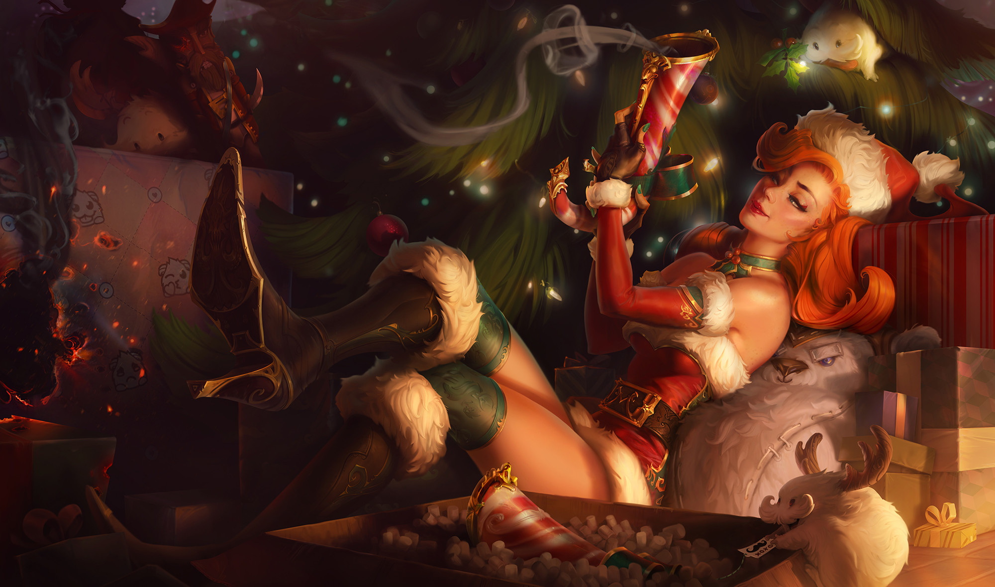 My final painting. Download League of Legends to see the in-game Splash Art!