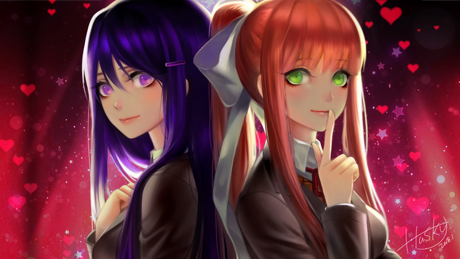 Hu sky doki doki literature club