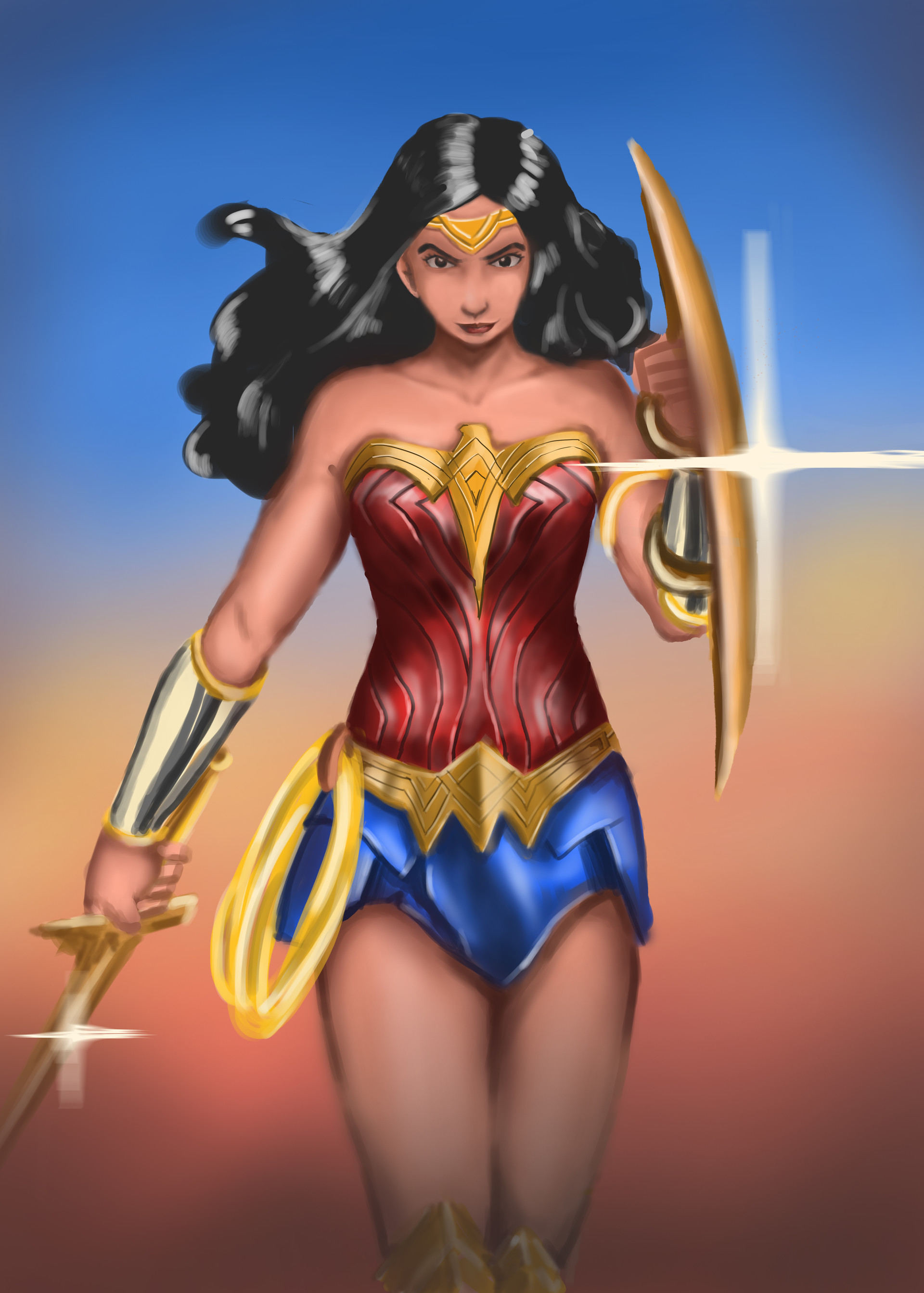 Mr. Beanux - Wonder Woman