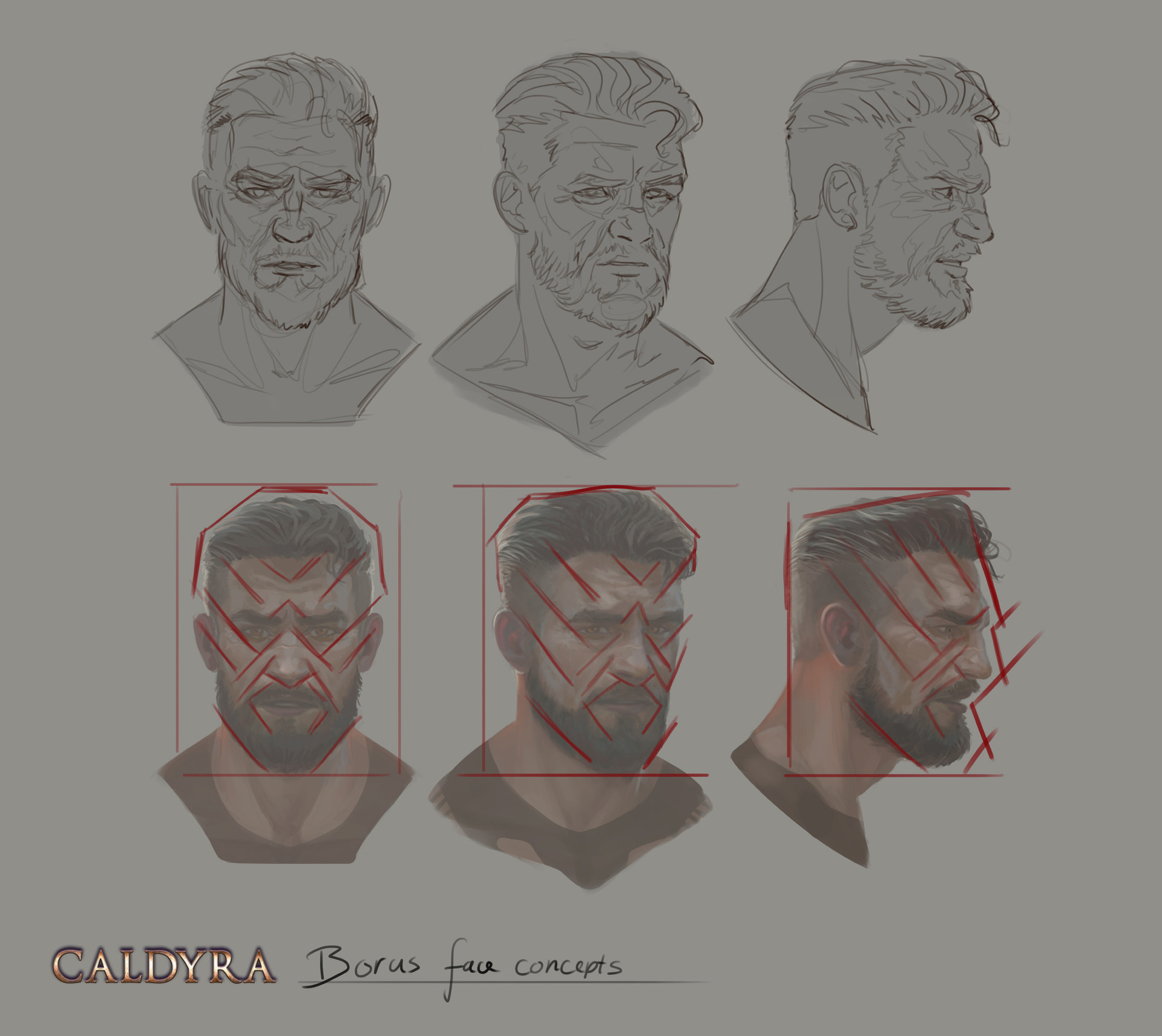 Artstation Borus Concept Art Face Suzanne Helmigh Creating A Recognizable Face