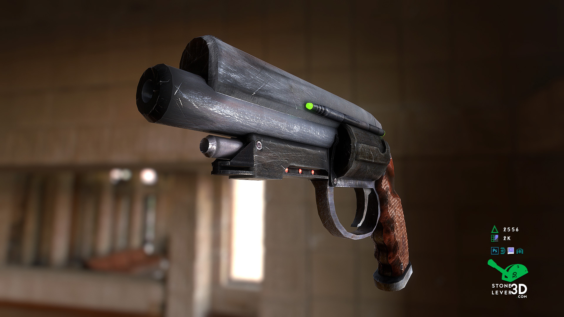 "That Gun" Weapon Prop Model Replica