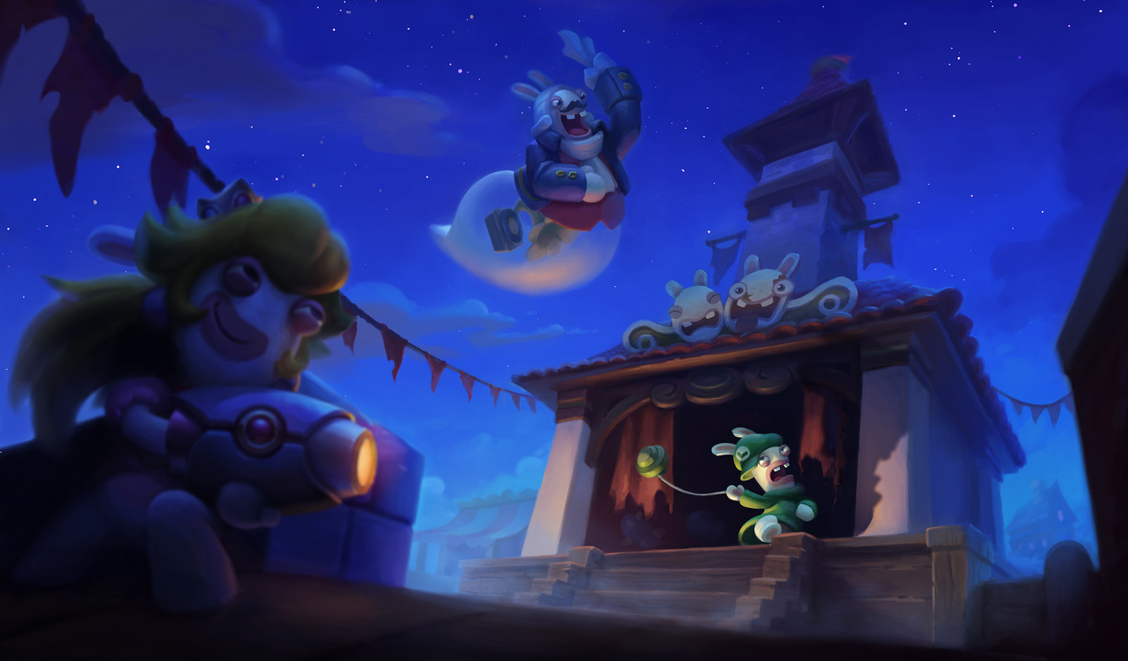 Artstation Mario Rabbids Kingdom Battle Fan Art Servando Lupini