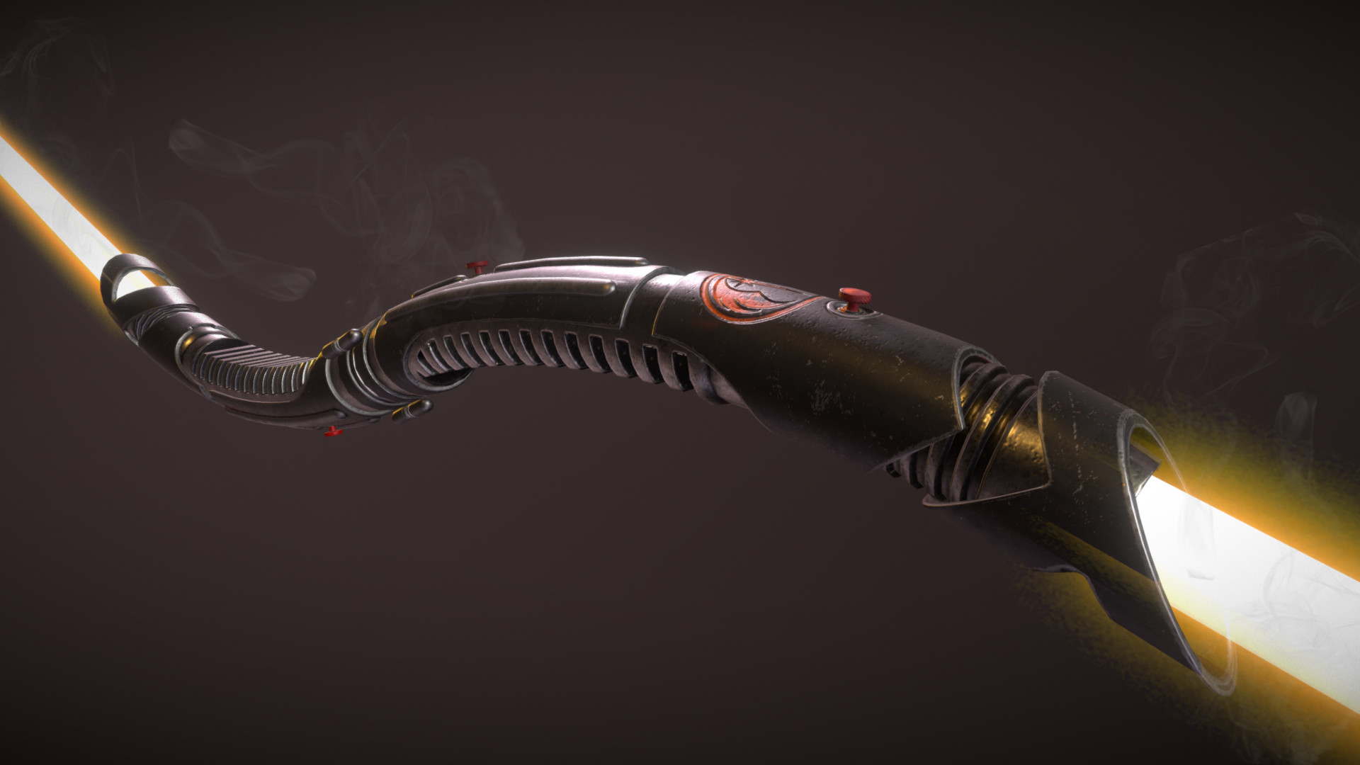 Artstation Double Lightsaber Of The Grey Order Vincent Garnier