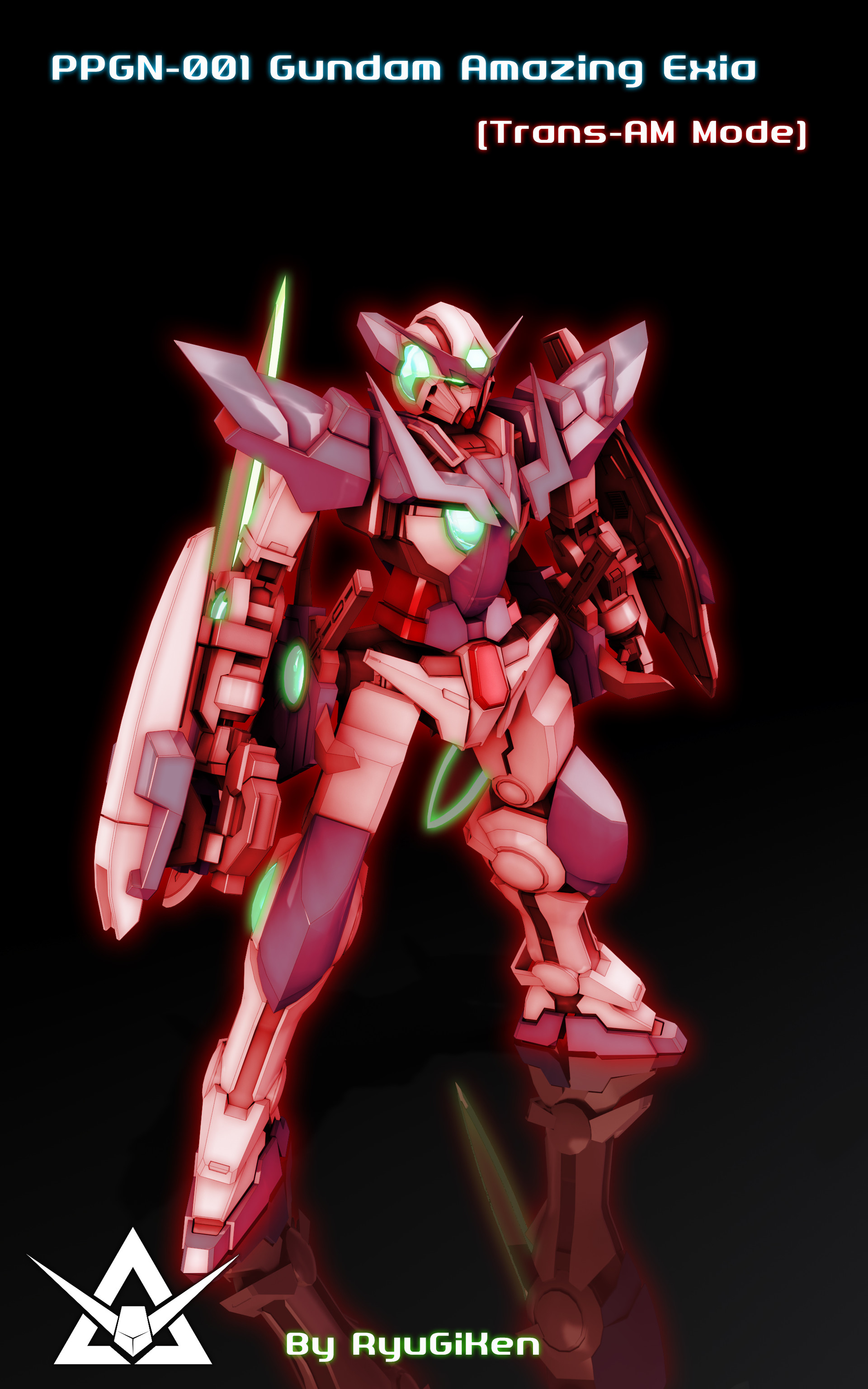 RyuGiKen Liu - PPGN-001 Gundam Amazing Exia