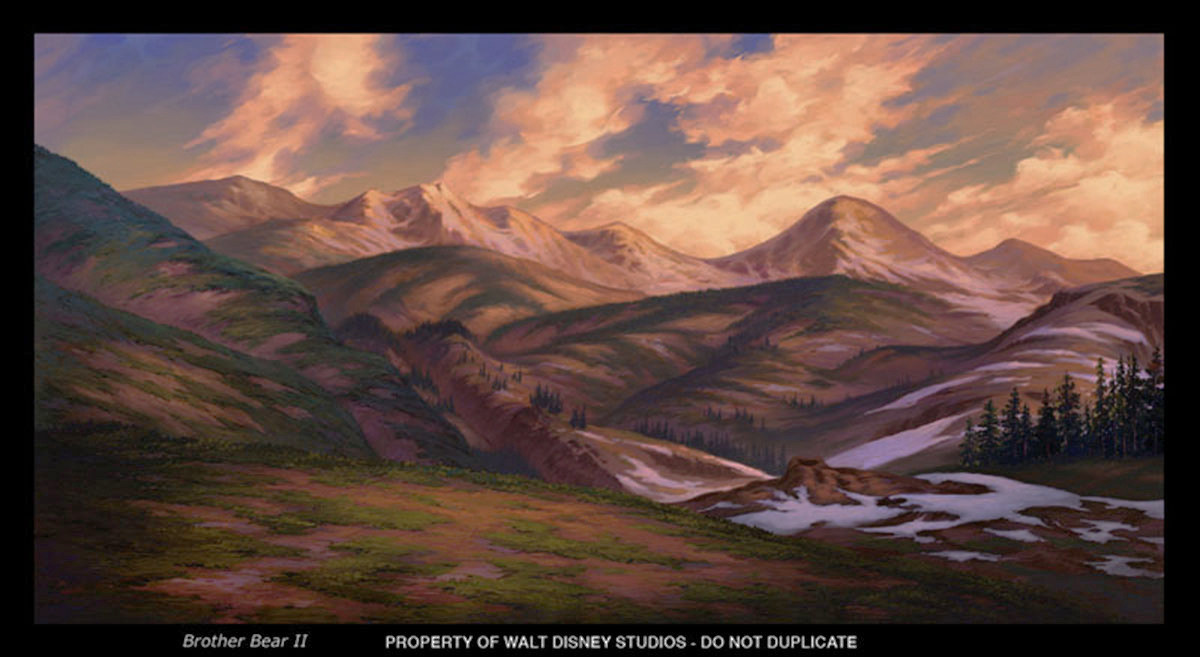 bernard yohalin - BROTHER BEAR 2,production background