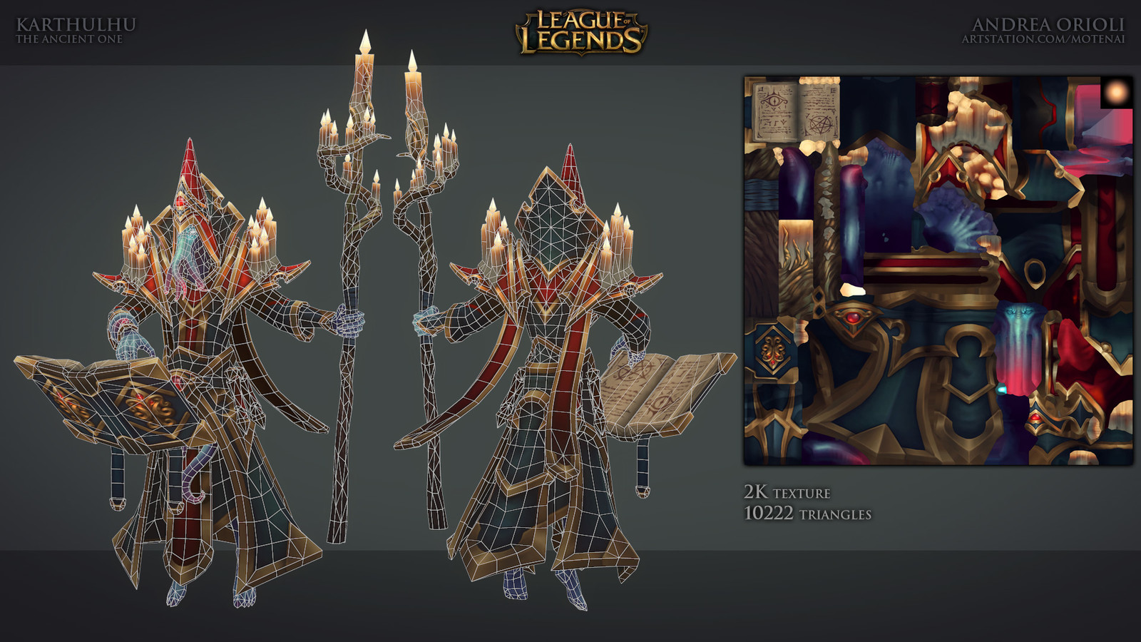 Wireframe &amp; Texture