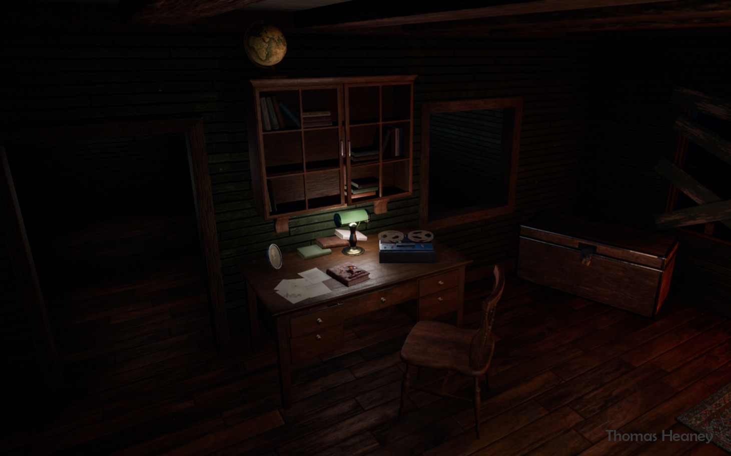 Artstation Evil Dead Cabin Thomas Heaney