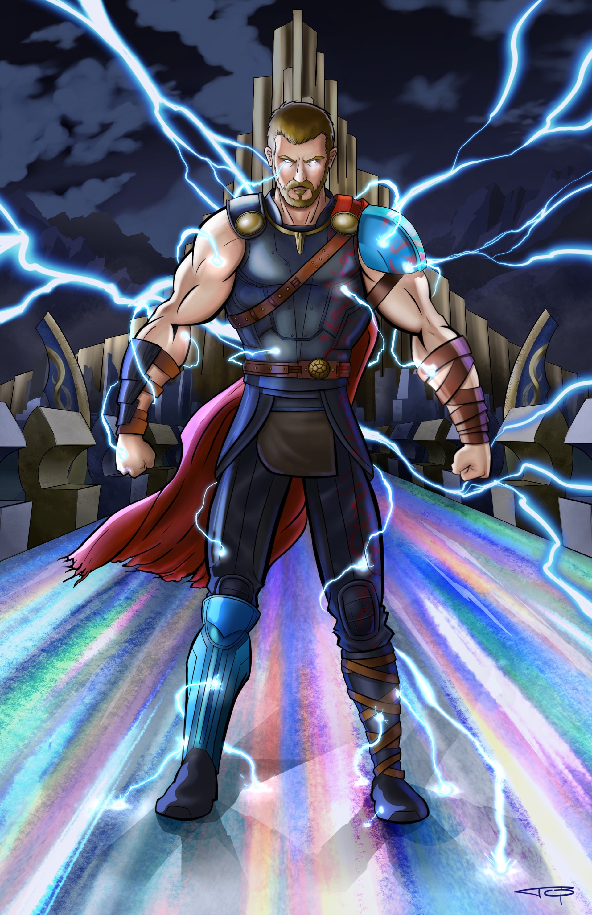 ArtStation - Thor (Record of Ragnarok)