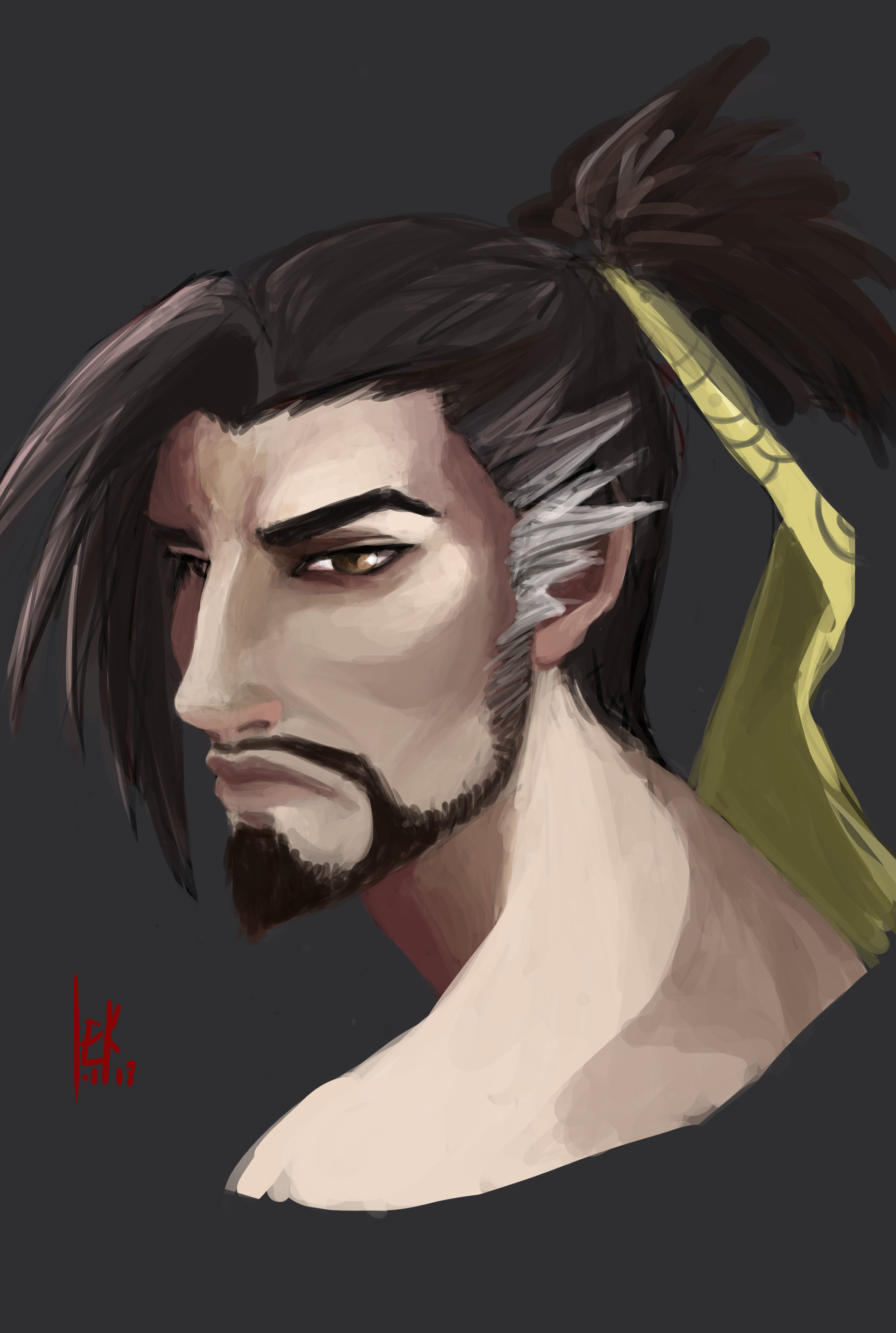 ArtStation Hanzo Shimada