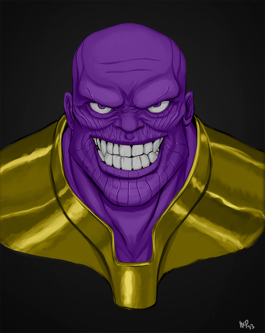 ArtStation - Thanos the Mad Titan