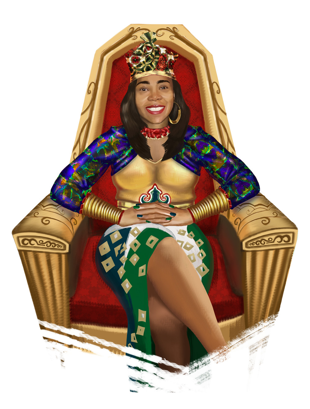 Seated Queen