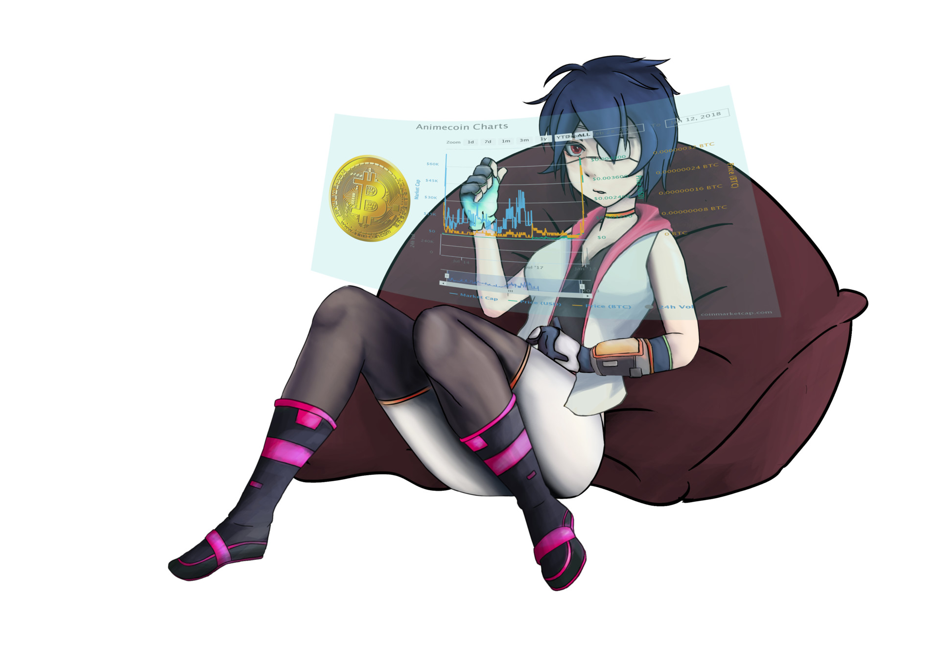 ArtStation - ANIME-COIN Project 001