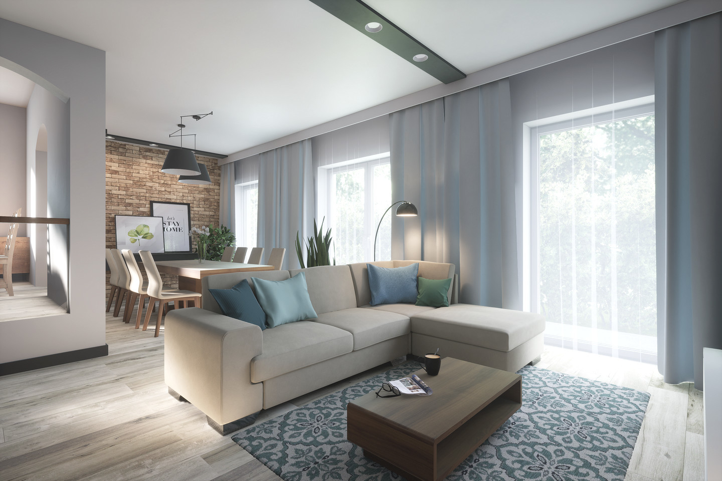 Livingroom - Żarów  ( UE4 )
