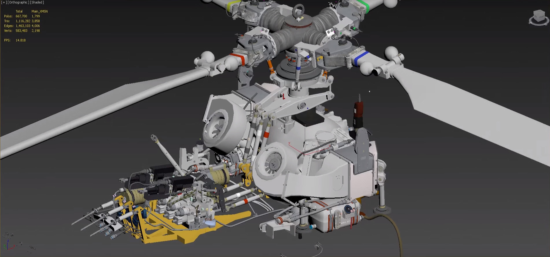 Ethan Samuel Main Rotor Assembly