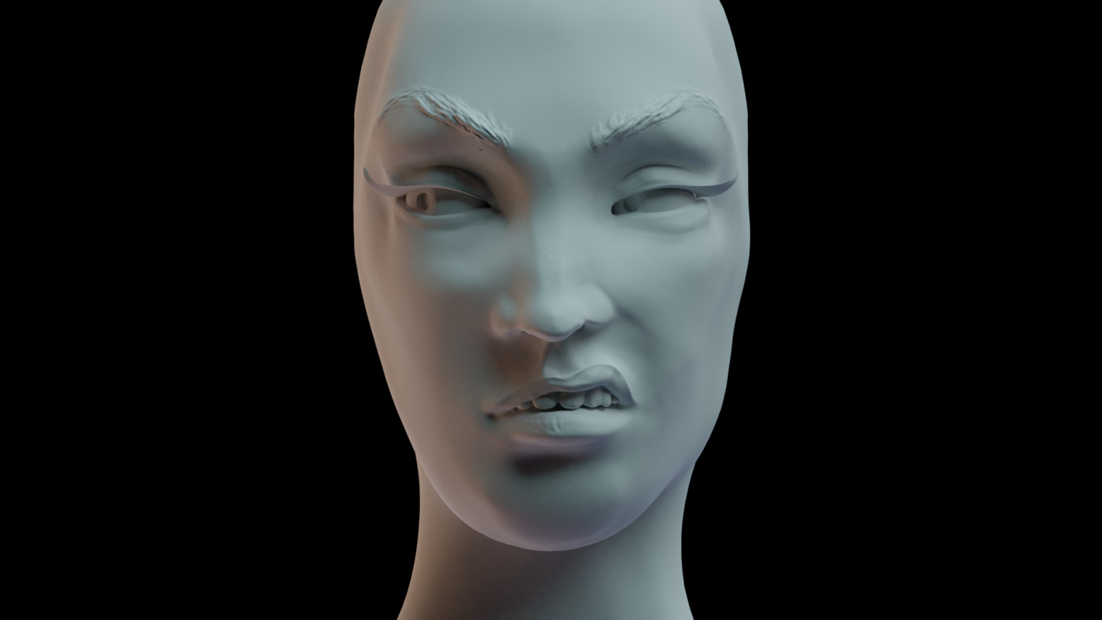 Disgust is an apt description for how I felt after stopping cold turkey on this sculpt. I had to stop, it was only getting worse!