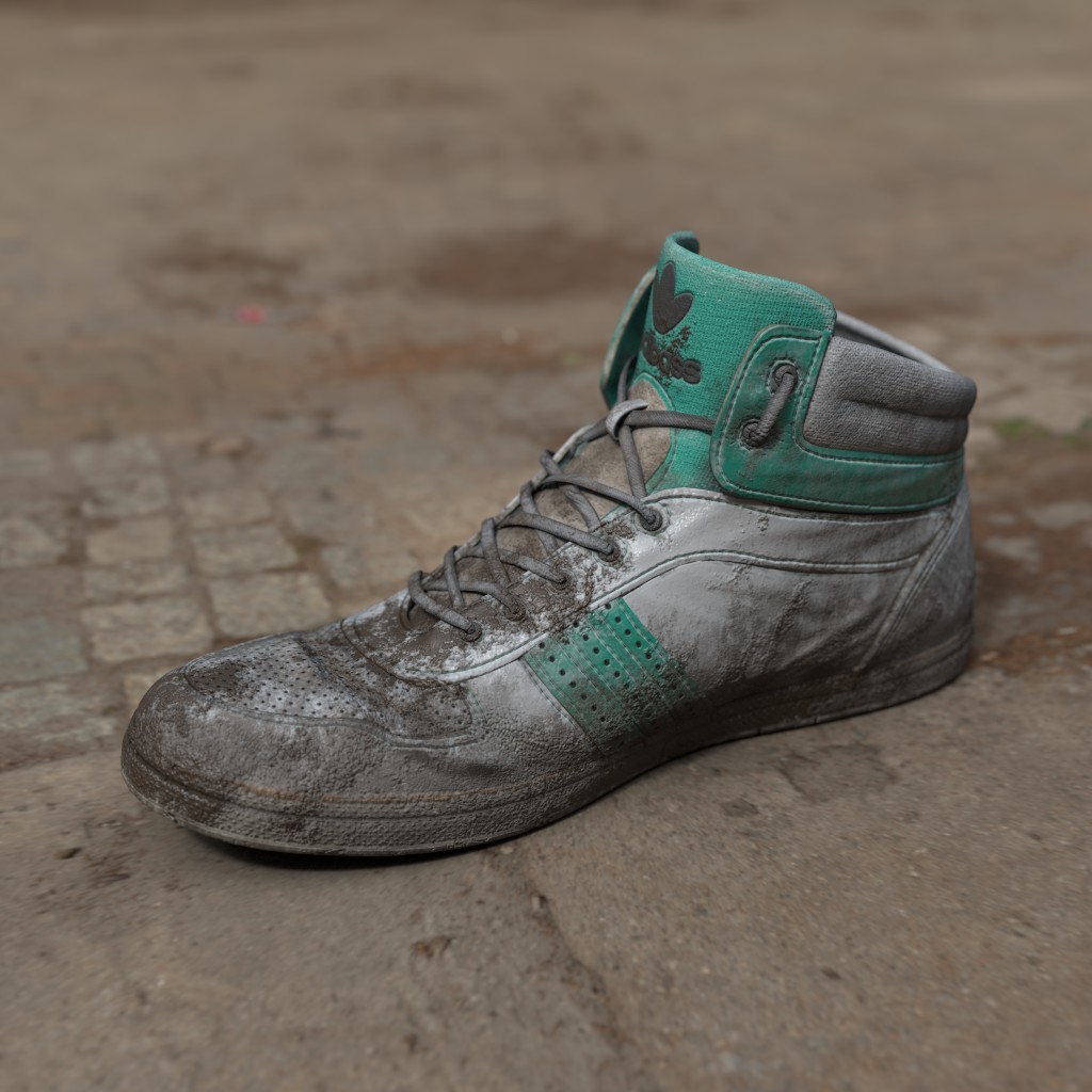 iRay render from Substance Painter