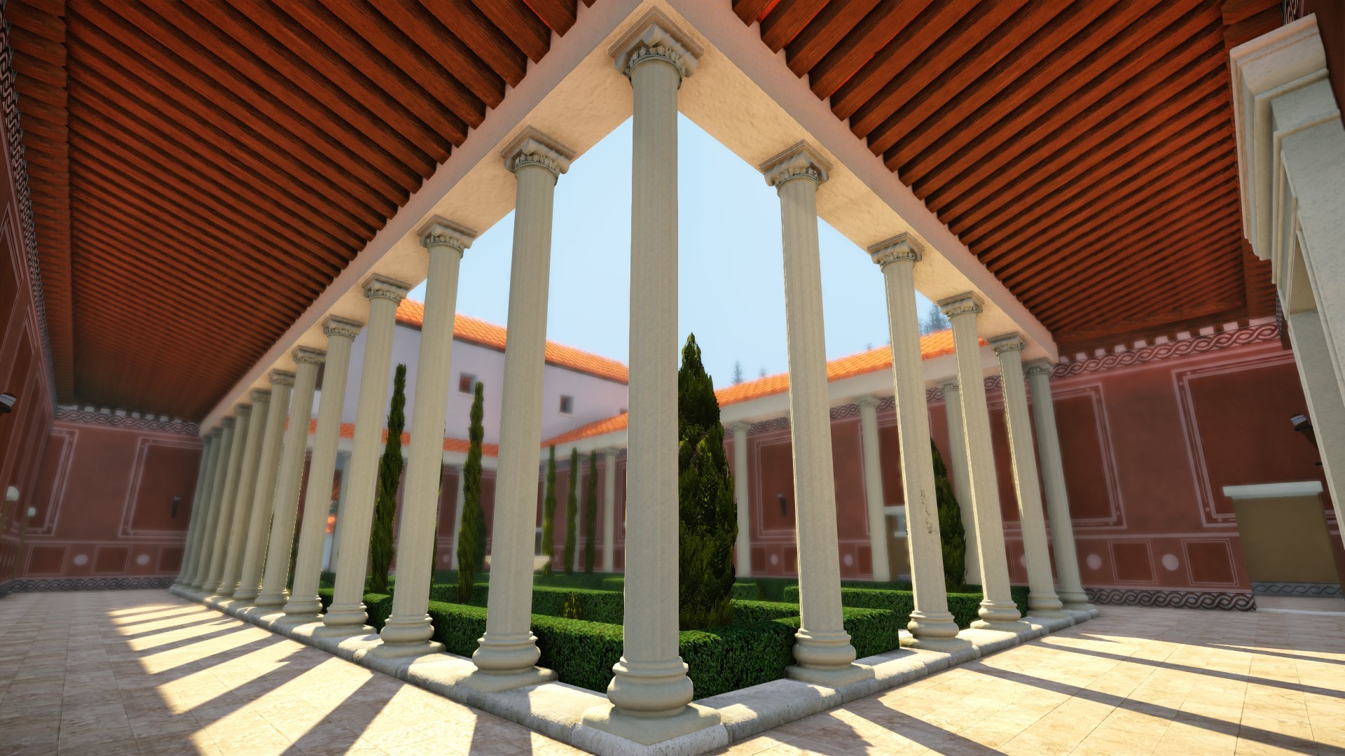 Artstation Antique Roman Villa Thibault Predignac