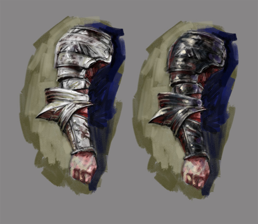 lightning and colors study