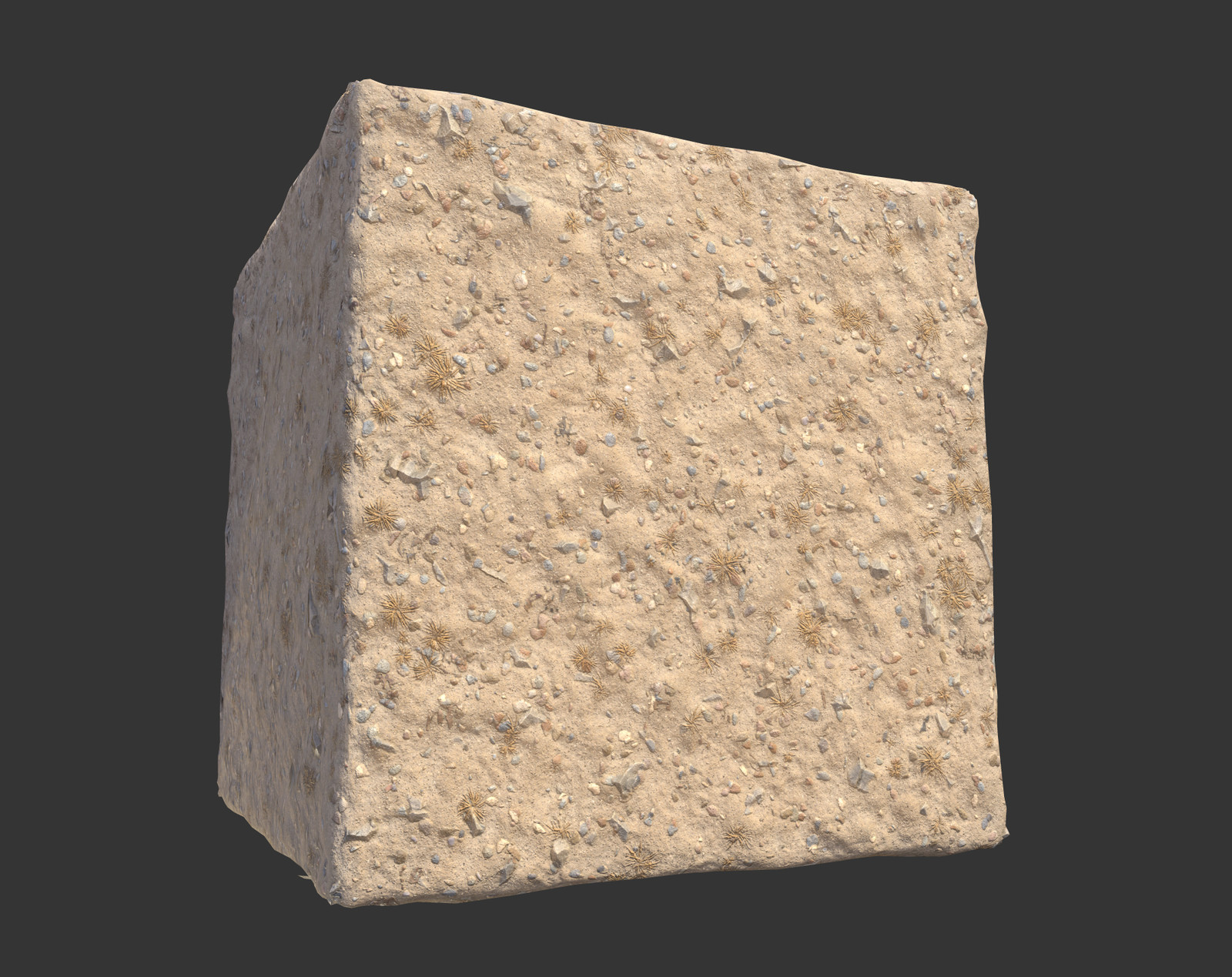 This one is based off Josh's sand tut, I was trying to make it more of a desert floor.