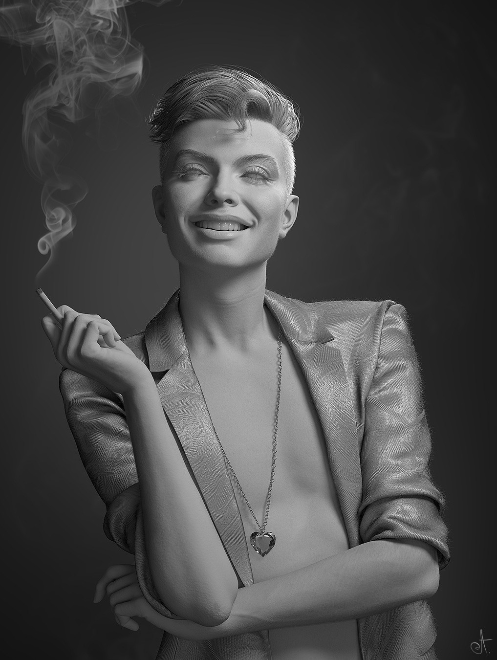 Clay render