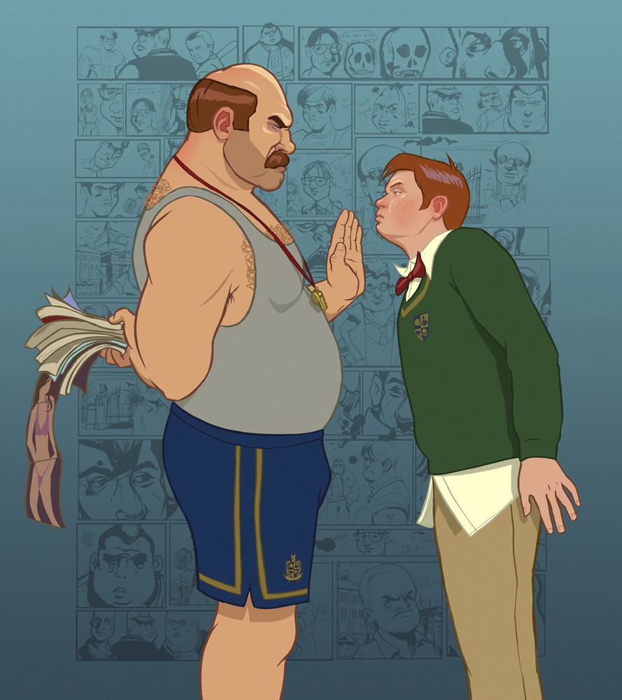 Artstation Bully Anthony Macbain