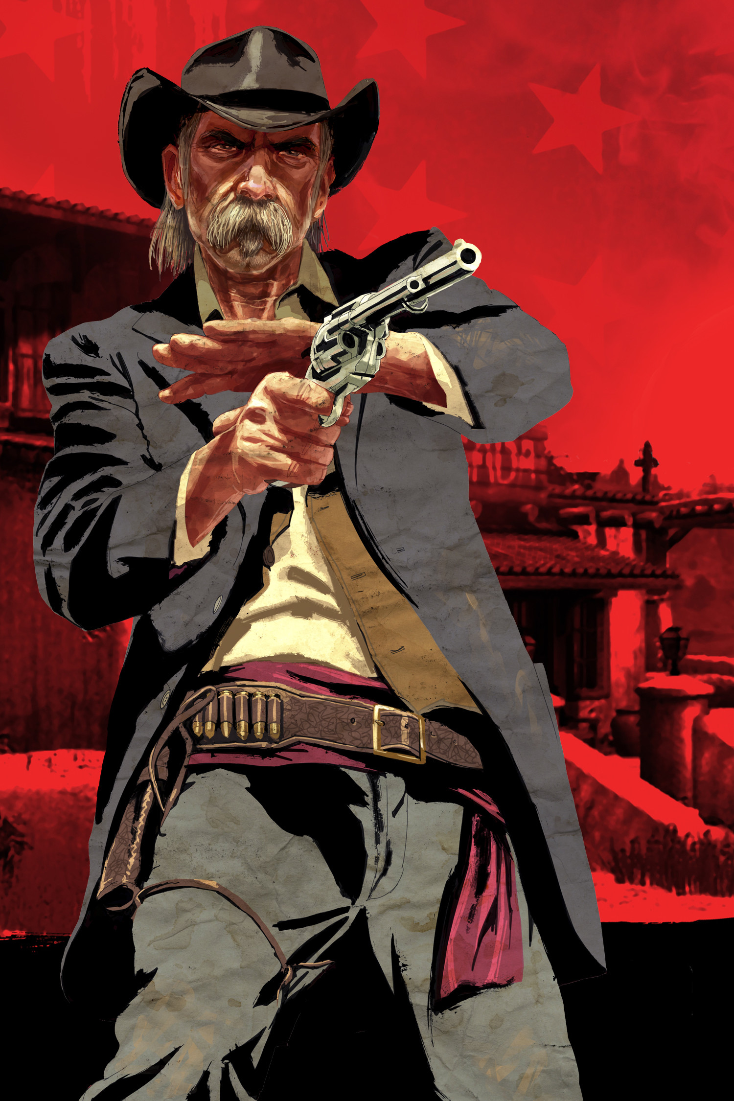Pin By Carlos Luis Quiros Murillo On Red Dead Redemption Western Gunslinger Art Western Artwork Cowboy Art